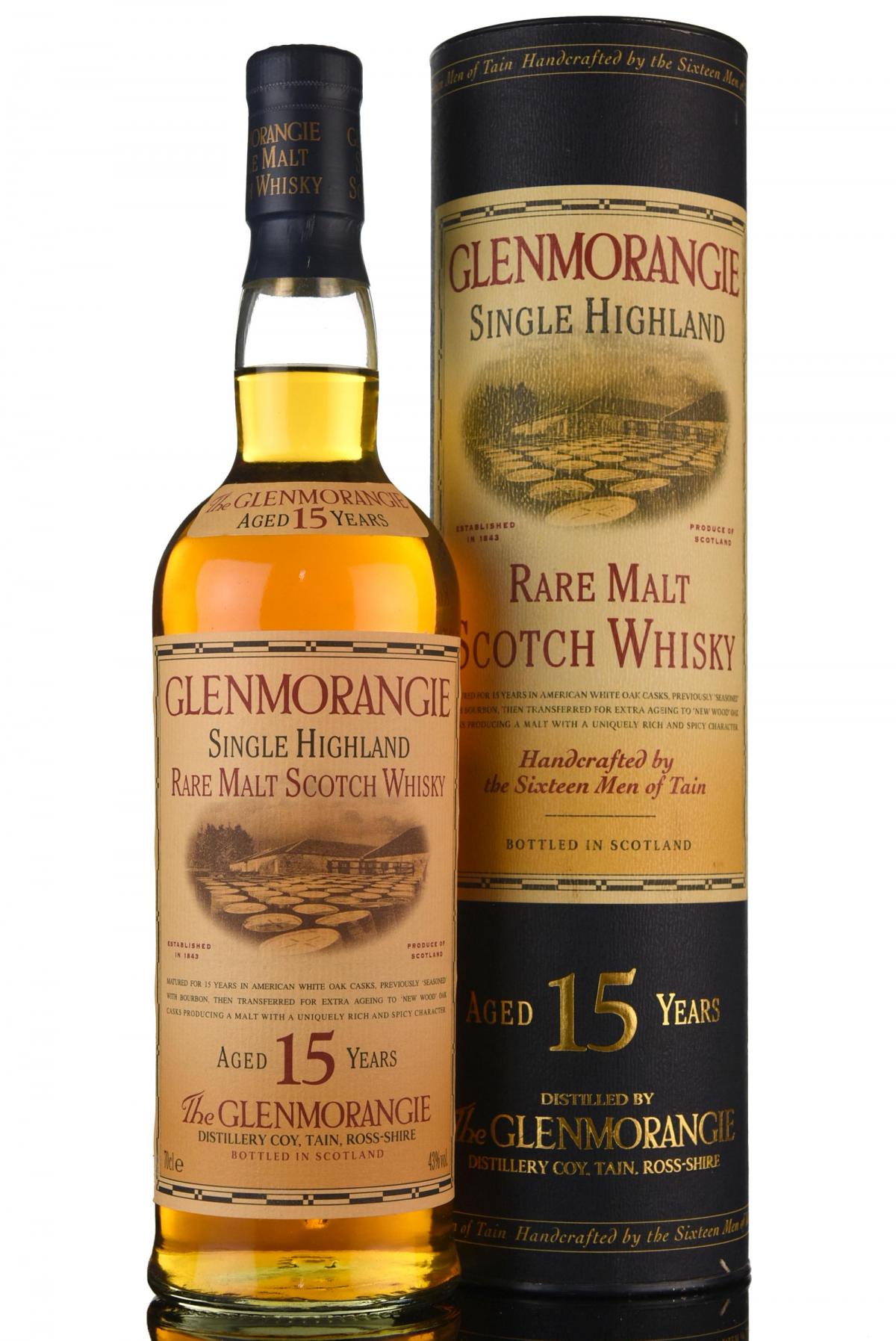 Glenmorangie 15 Year Old