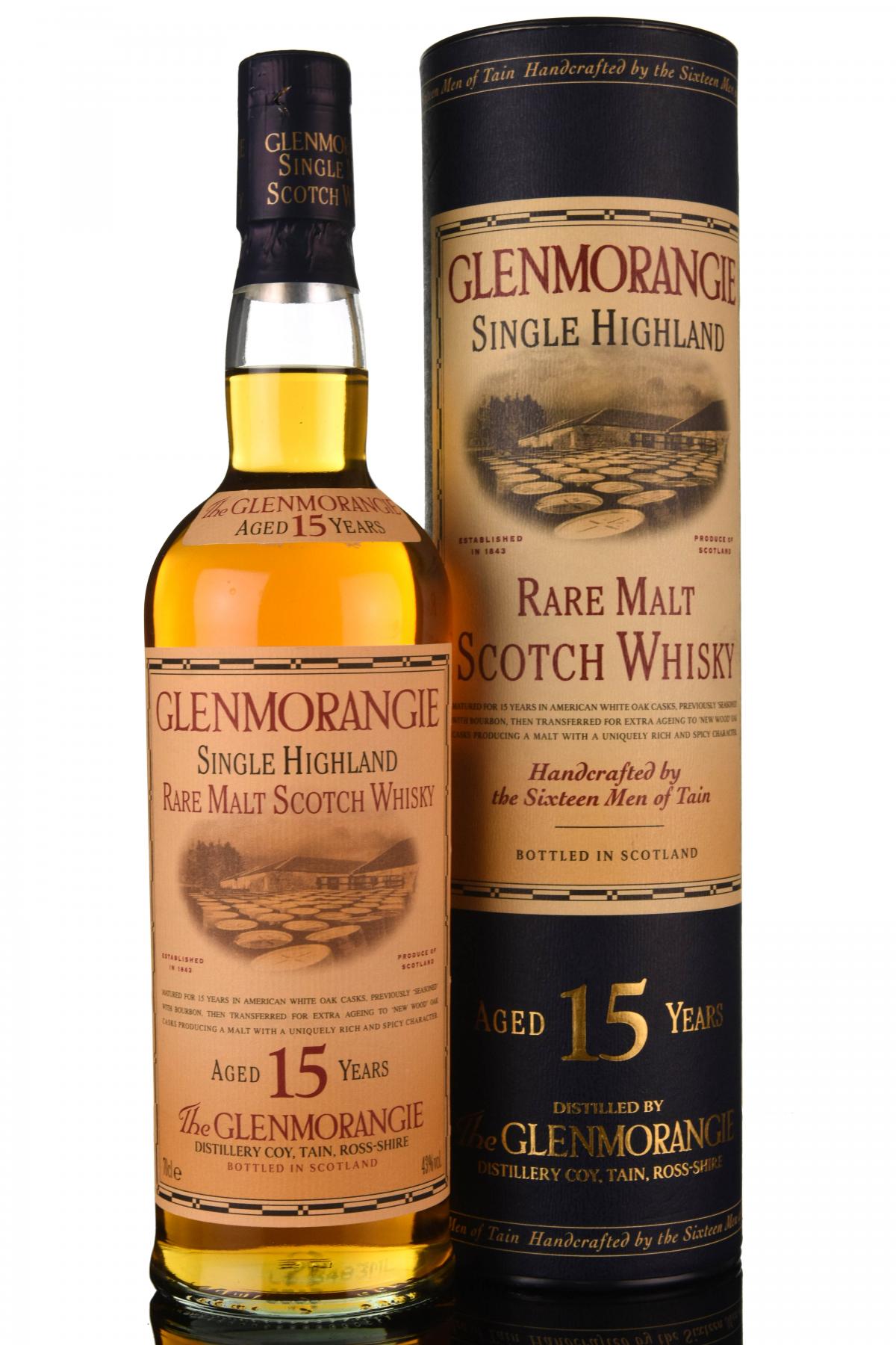 Glenmorangie 15 Year Old