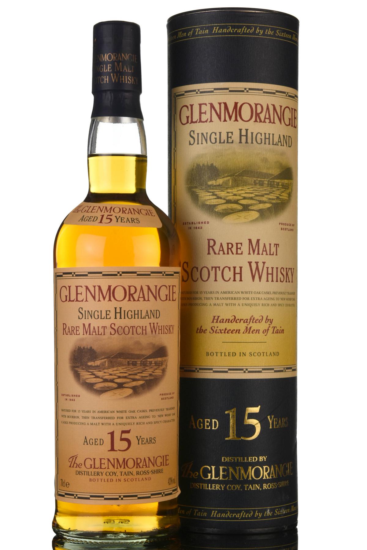 Glenmorangie 15 Year Old