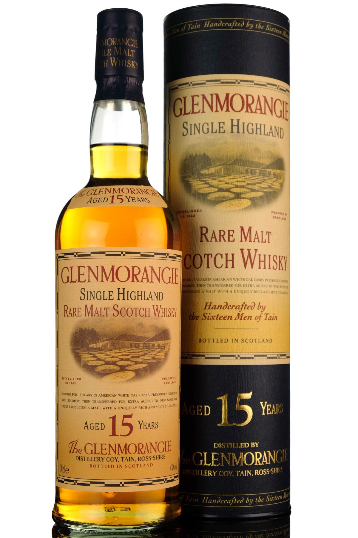 Glenmorangie 15 Year Old