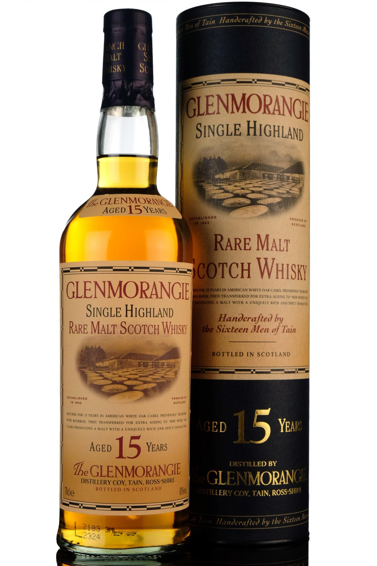 Glenmorangie 15 Year Old