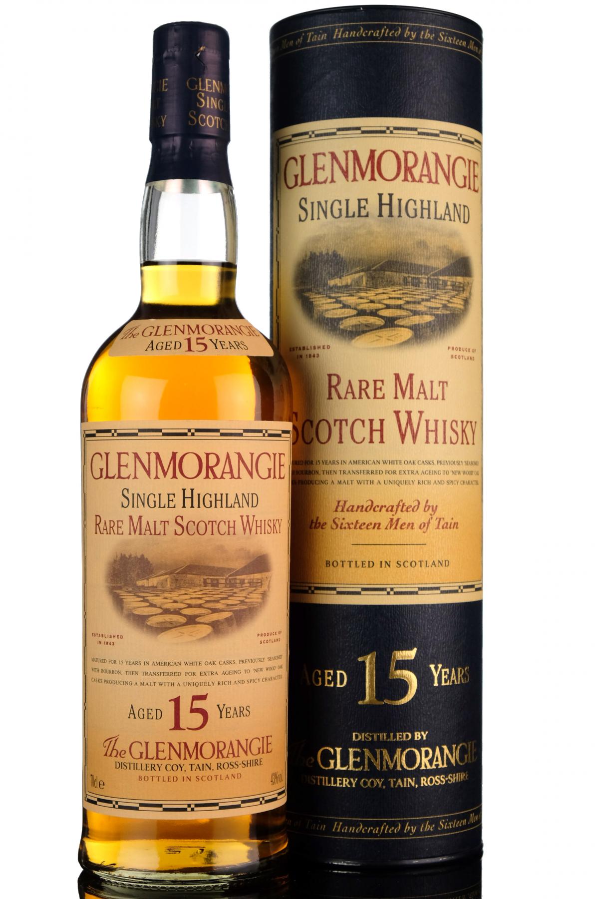 Glenmorangie 15 Year Old