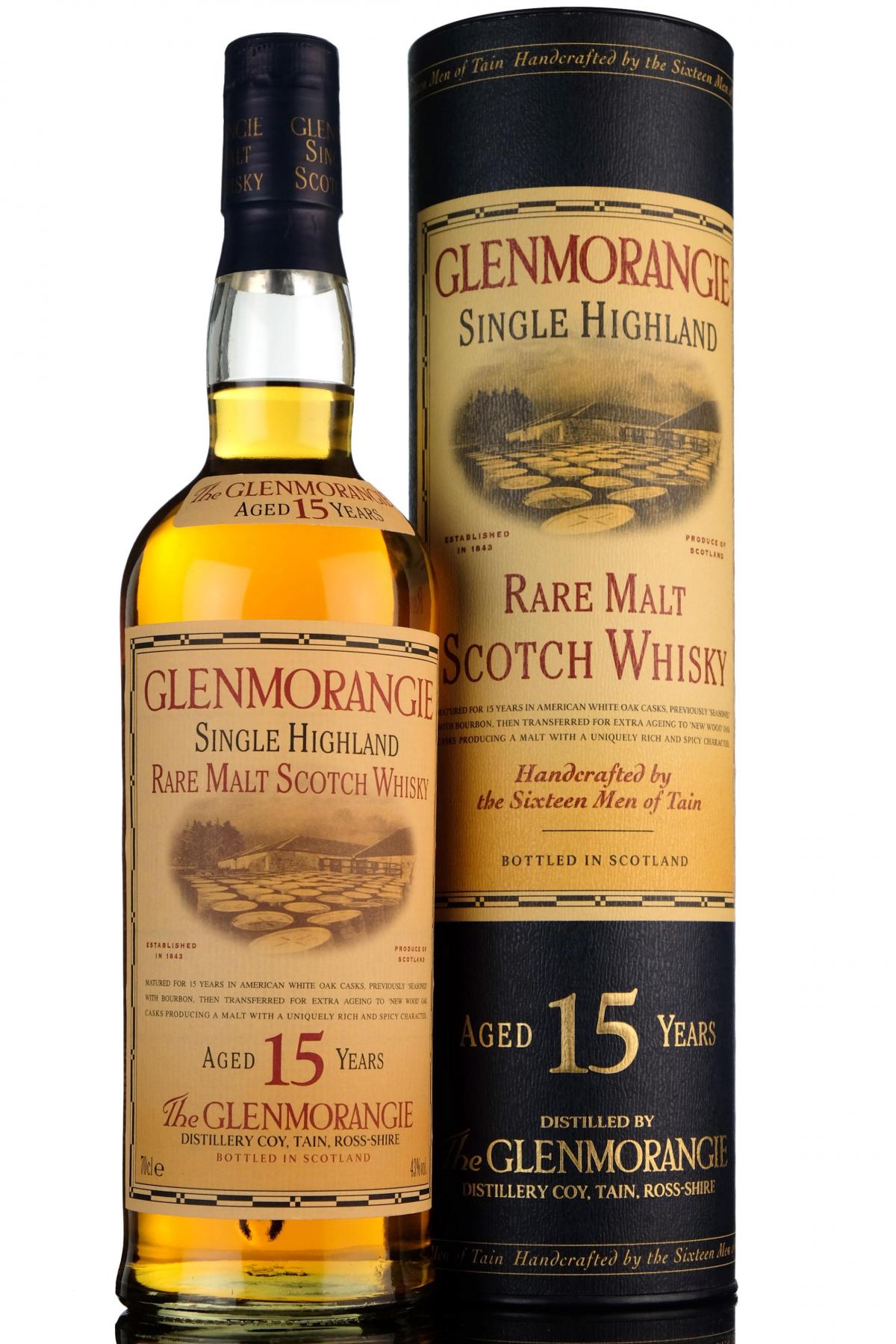 Glenmorangie 15 Year Old