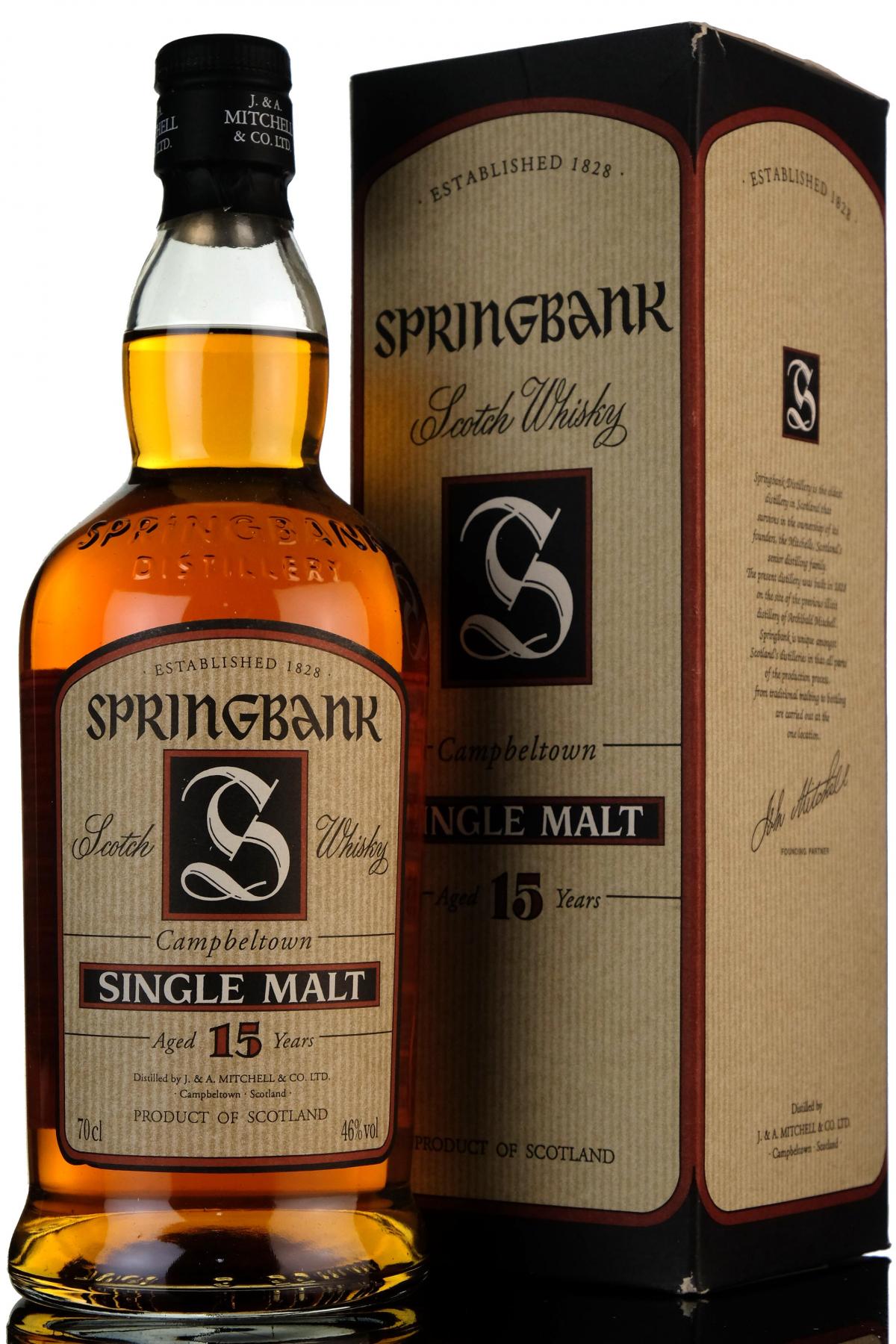 Springbank 15 Year Old - Mid 2000s