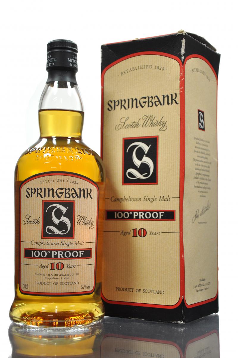 Springbank 10 Year Old - 100 Proof