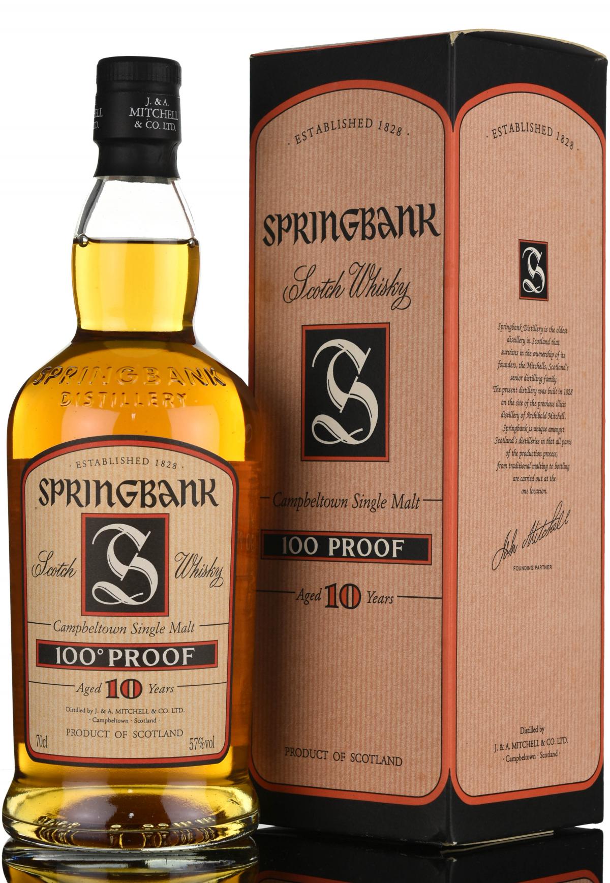 Springbank 10 Year Old - 100 Proof
