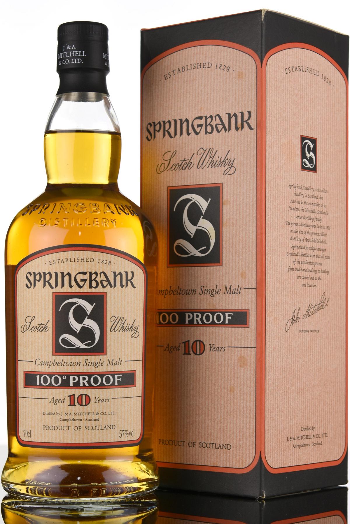 Springbank 10 Year Old - 100 Proof