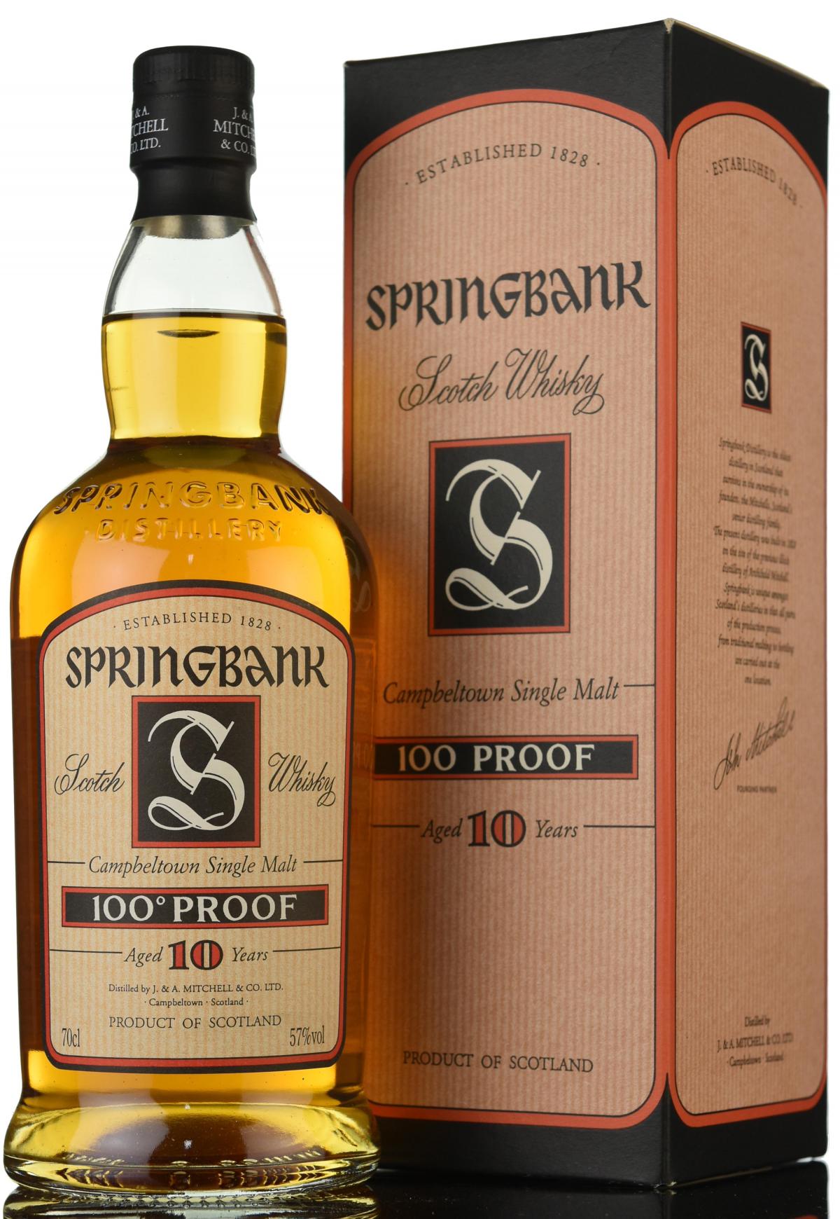 Springbank 10 Year Old - 100 Proof