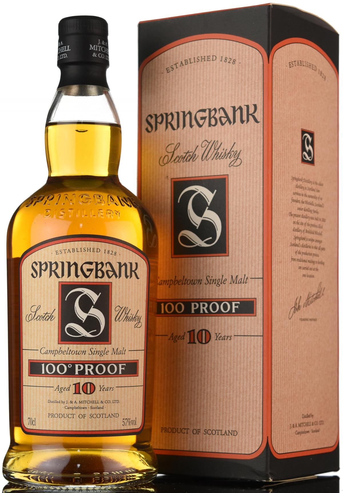 Springbank 10 Year Old - 100 Proof