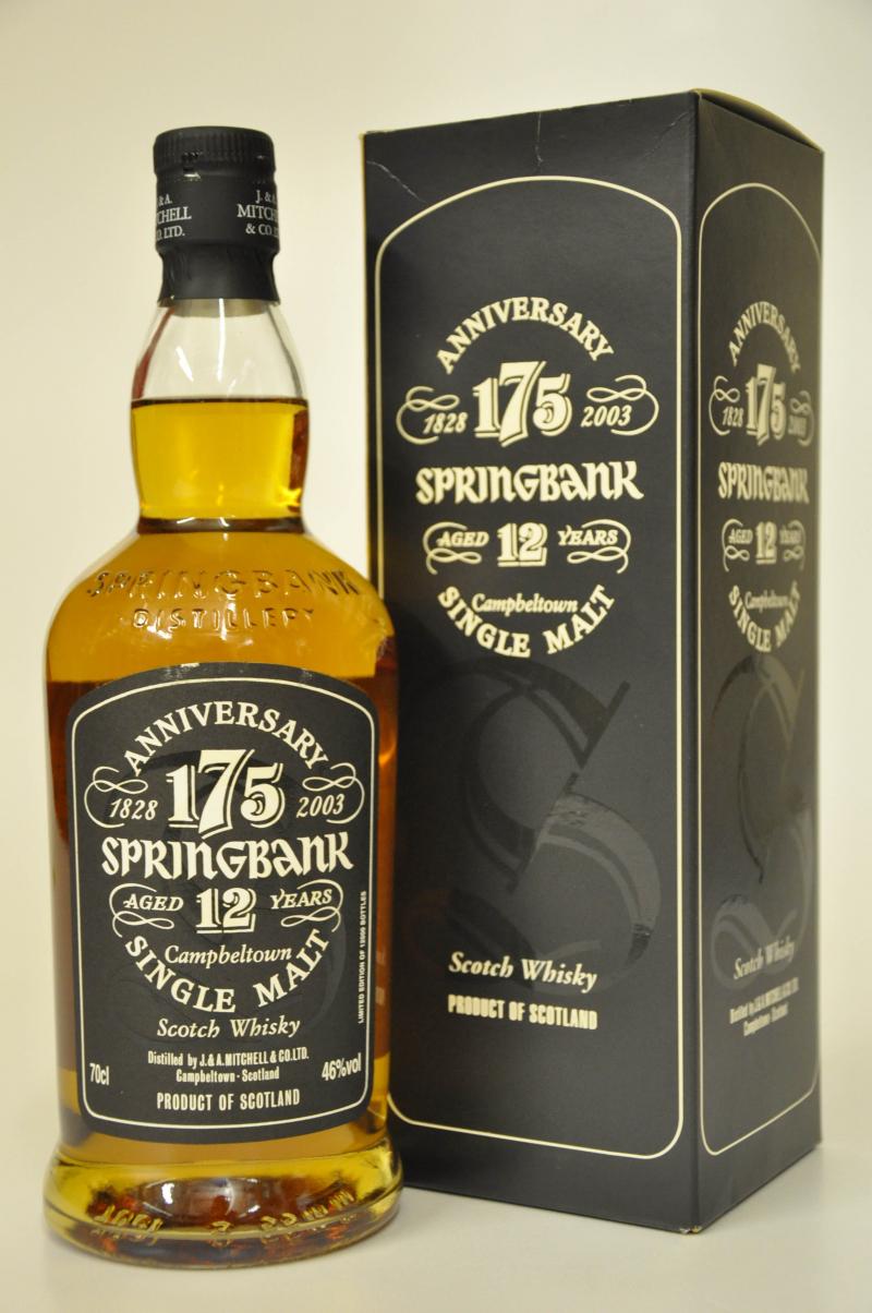 Springbank 12 Year Old - 175th Anniversary