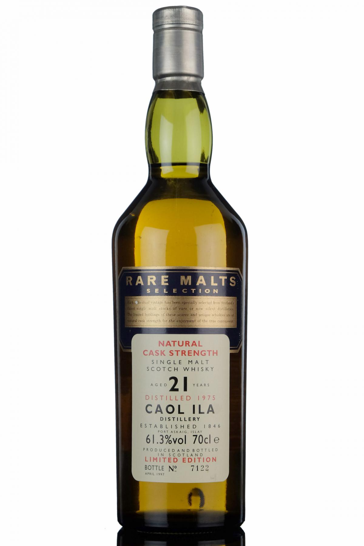 Caol Ila 1975-1997 - 21 Year Old - Rare Malts 61.3%