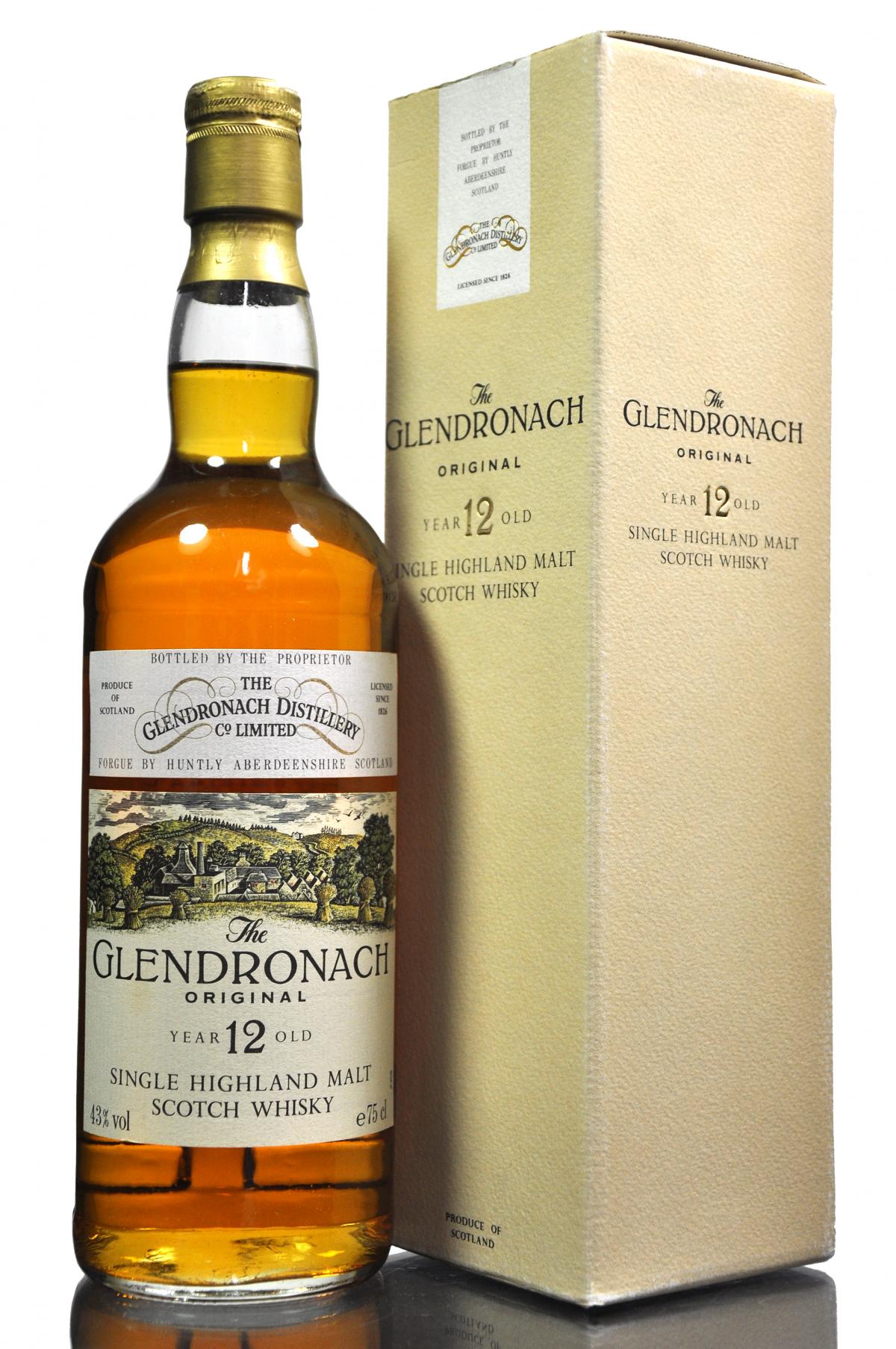 Glendronach 12 Year Old - Circa 1990