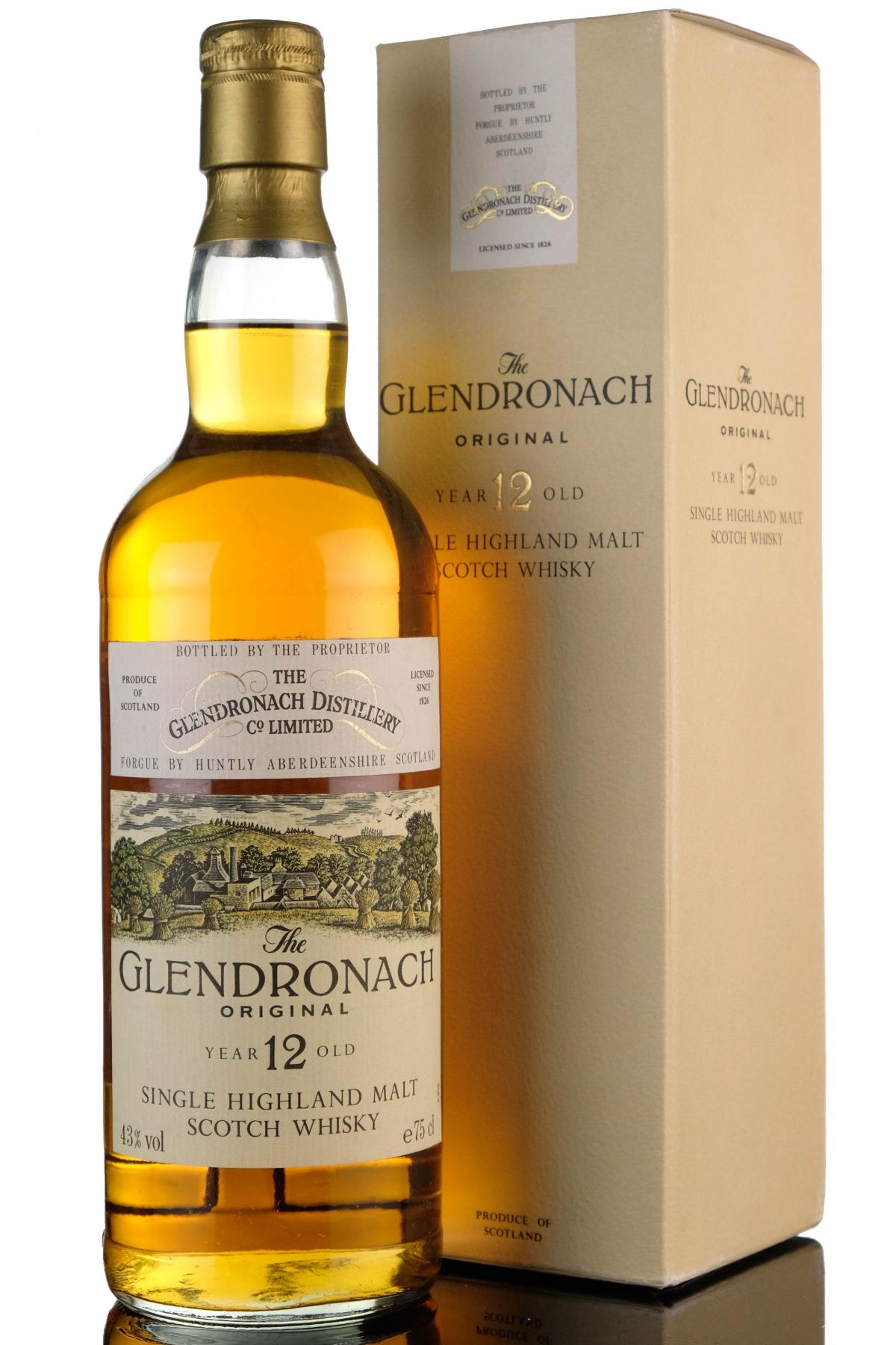 Glendronach 12 Year Old - Circa 1990