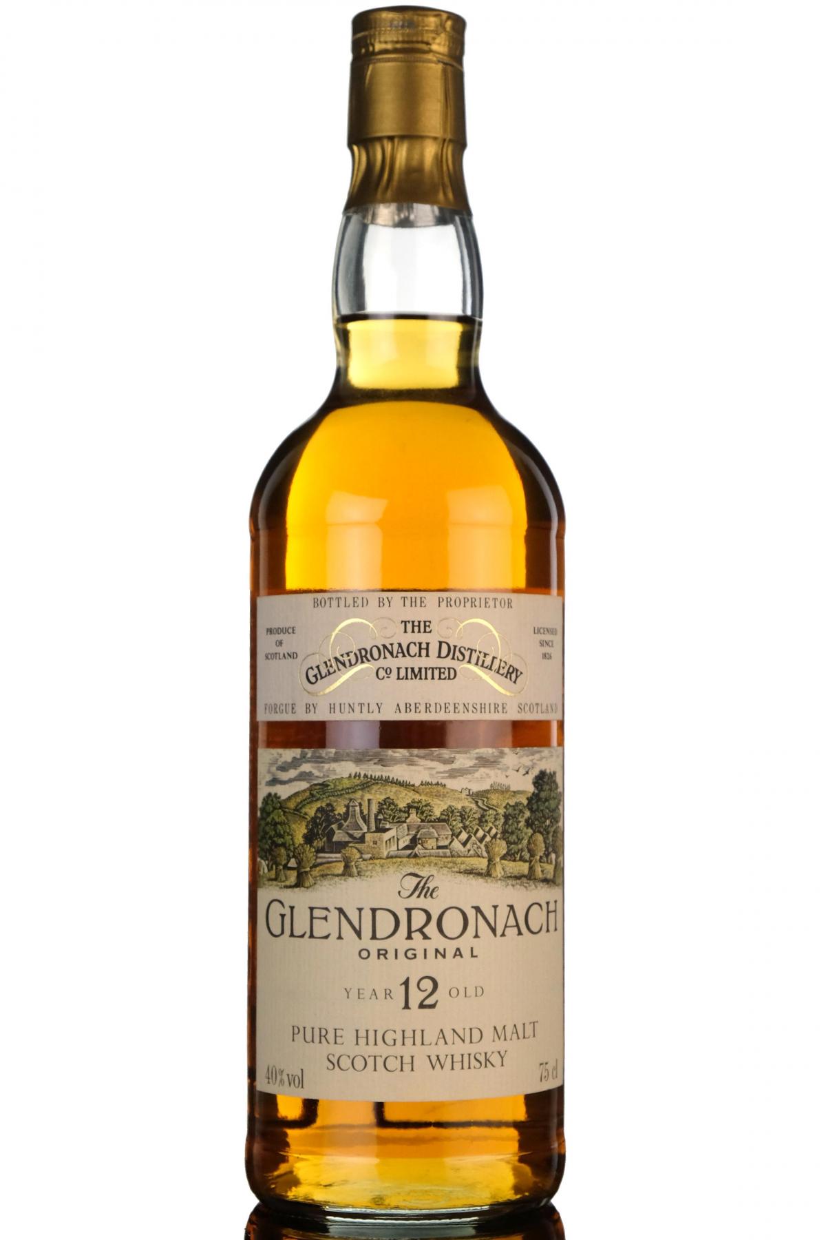 Glendronach 12 Year Old - Circa 1990