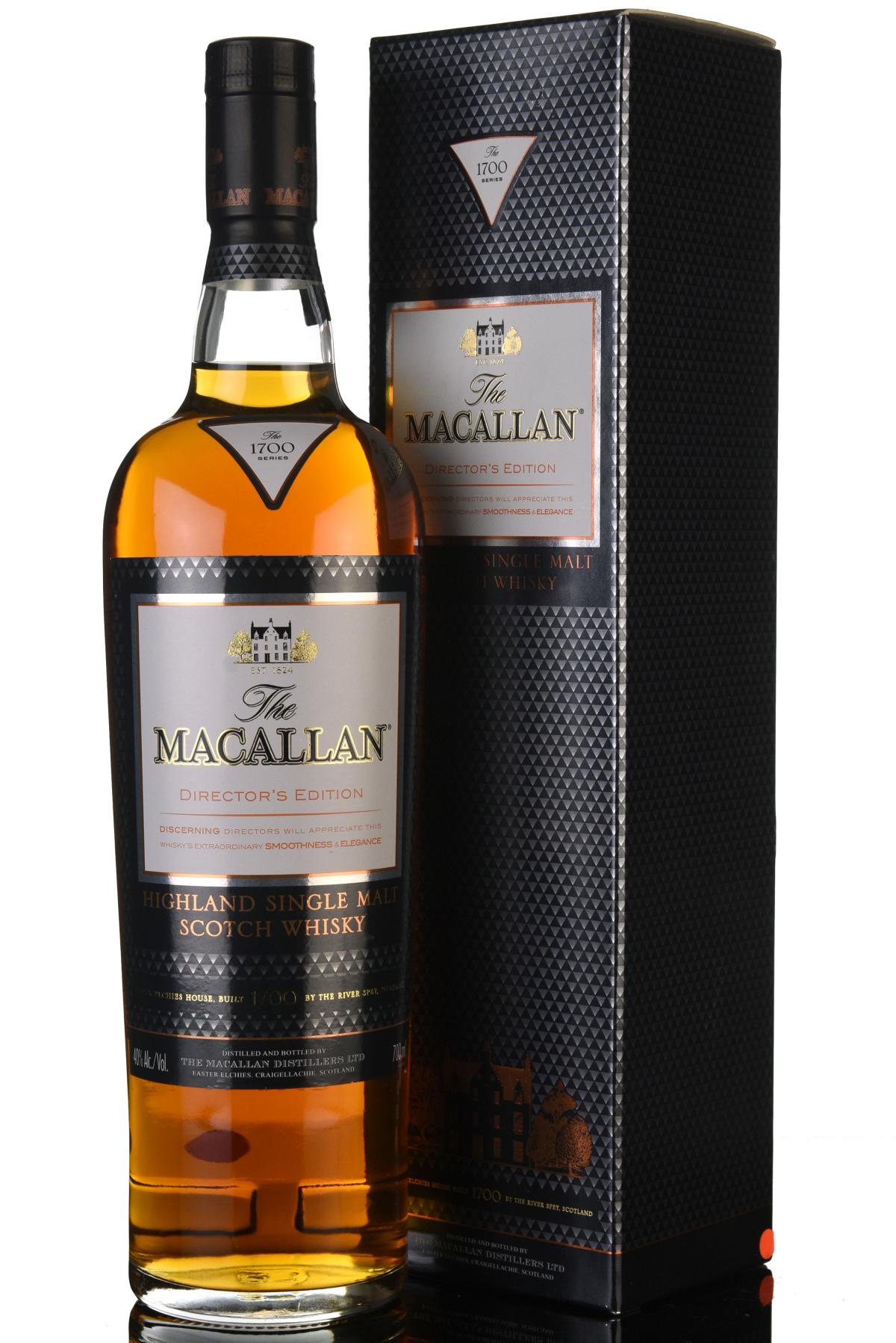 Macallan Directors Edition