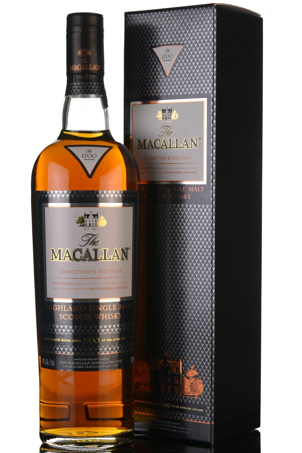 Macallan Directors Edition