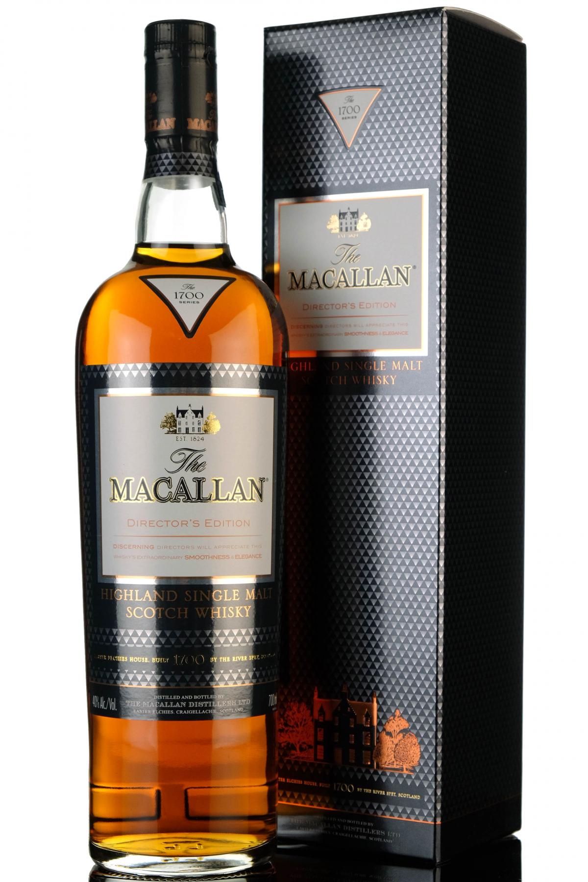 Macallan Directors Edition