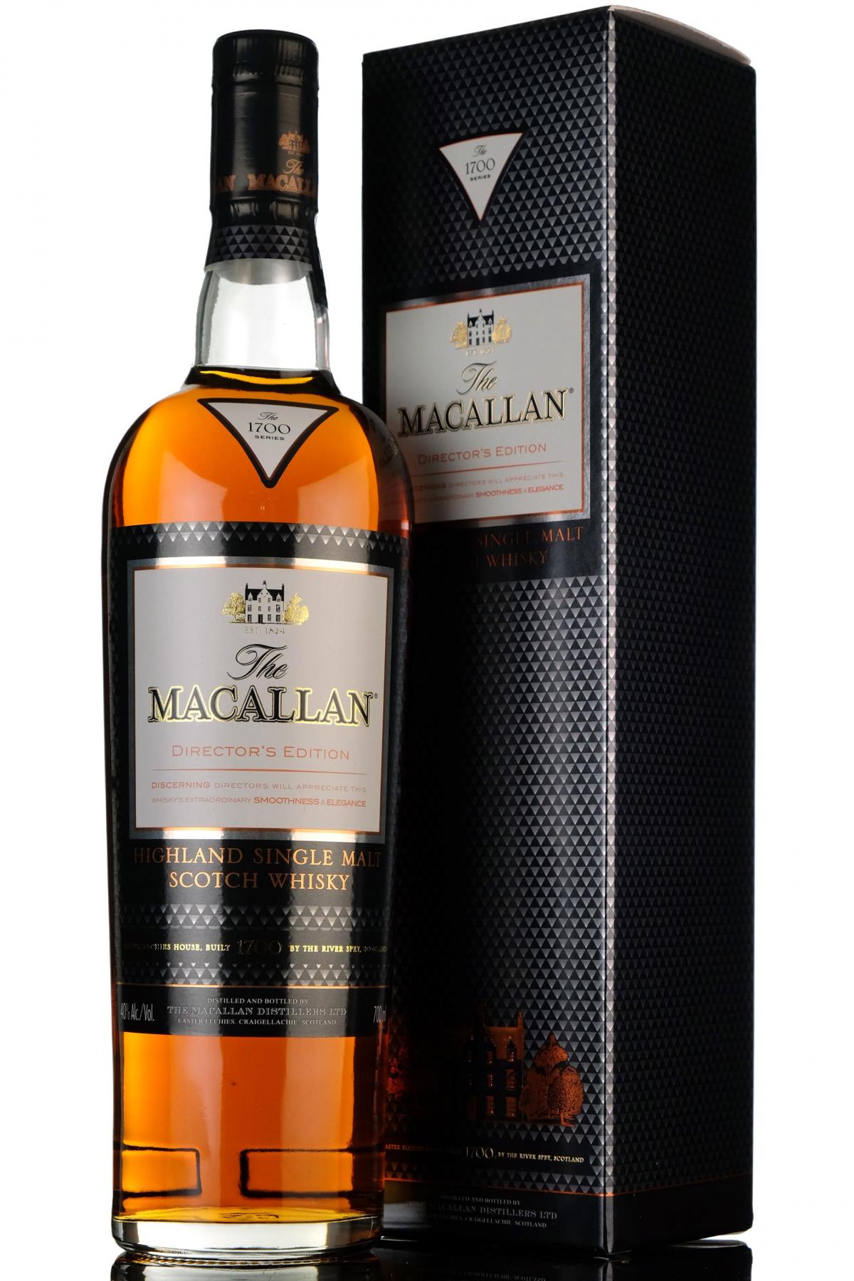 Macallan Directors Edition