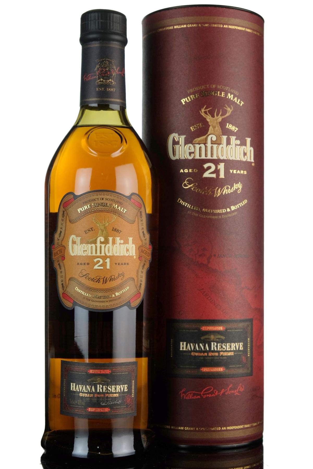 Glenfiddich 21 Year Old - Havana Reserve