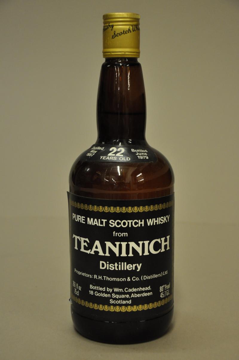 Teaninich 1957-1979 - 22 Year Old - Cadenhead Dumpy