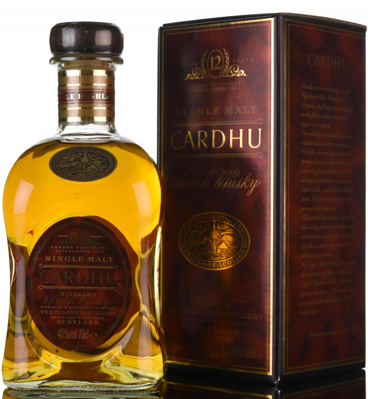 Cardhu 12 Year Old