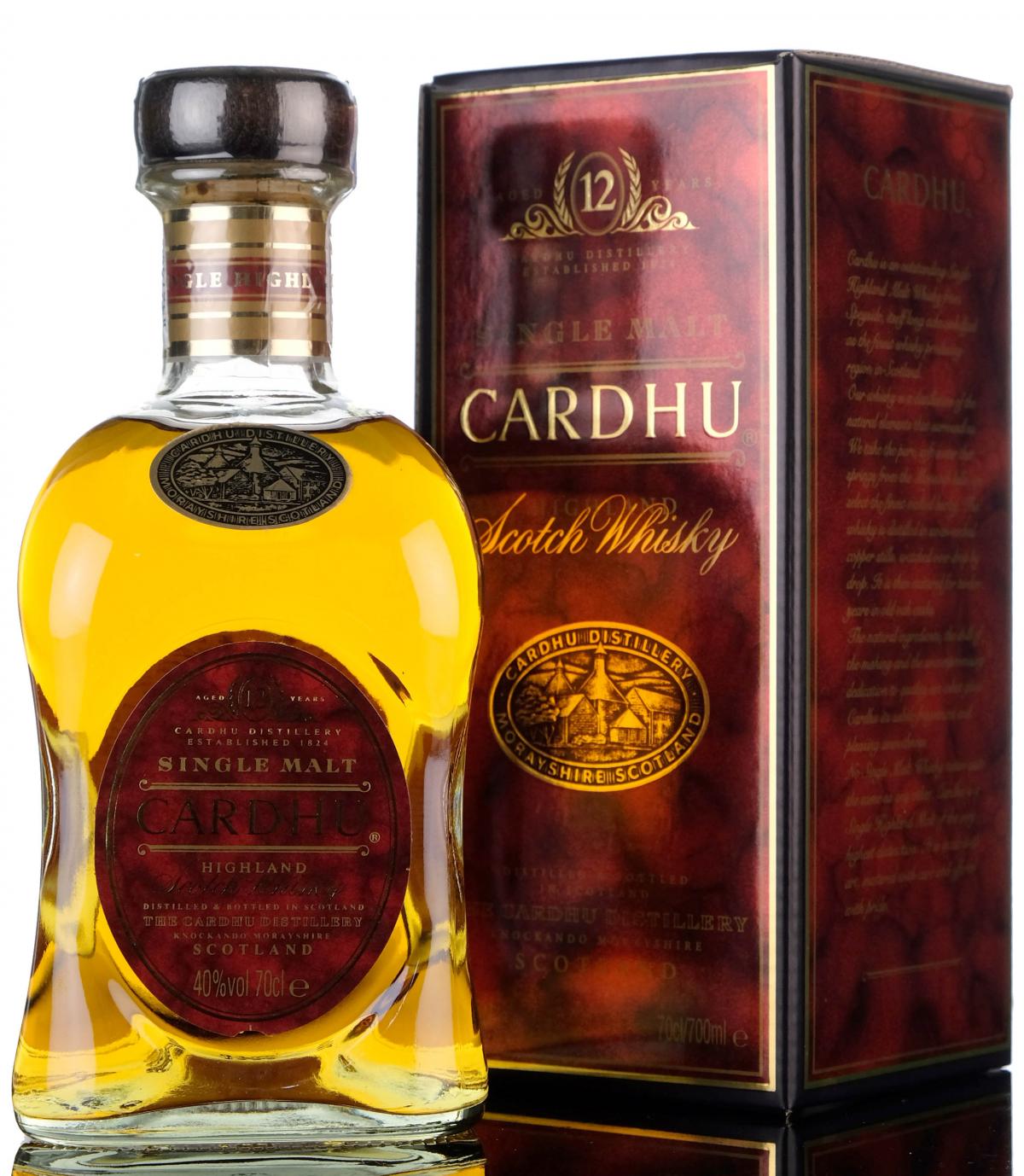 Cardhu 12 Year Old