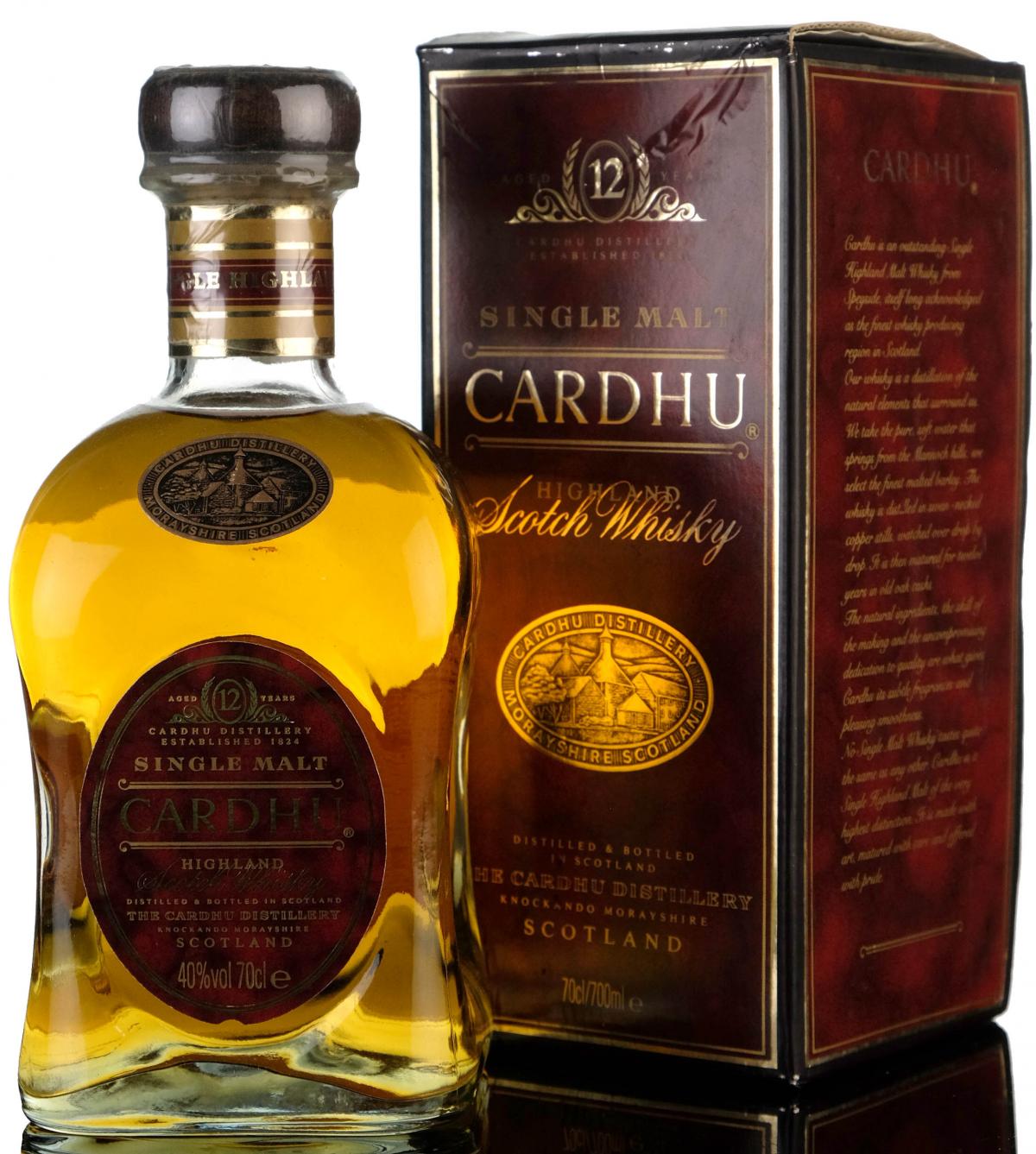 Cardhu 12 Year Old