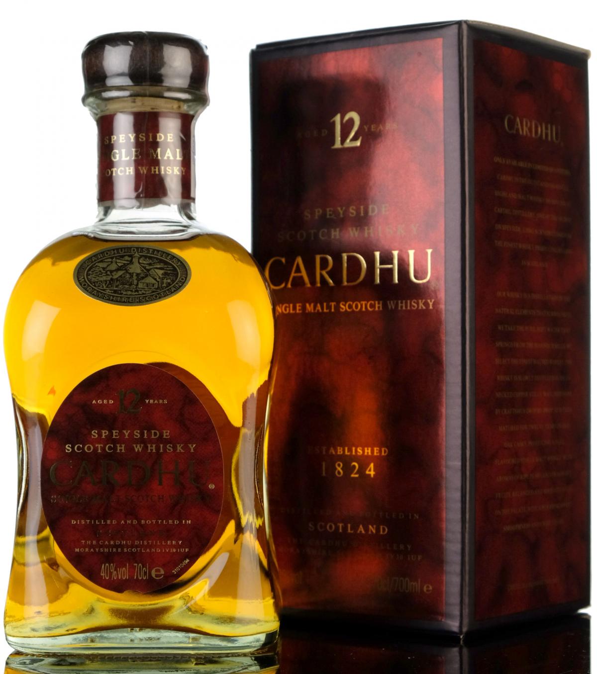 Cardhu 12 Year Old