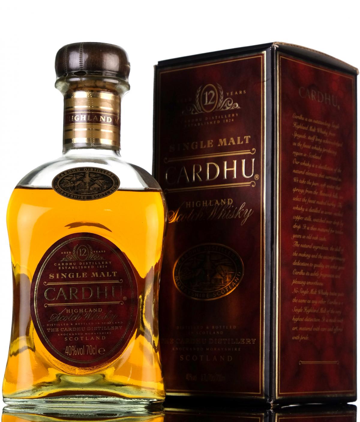 Cardhu 12 Year Old