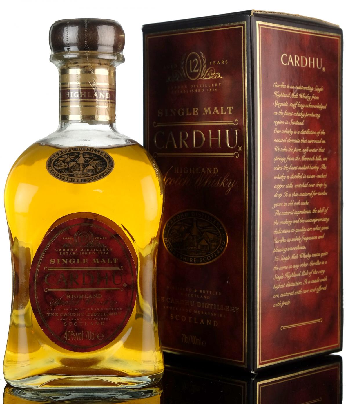 Cardhu 12 Year Old