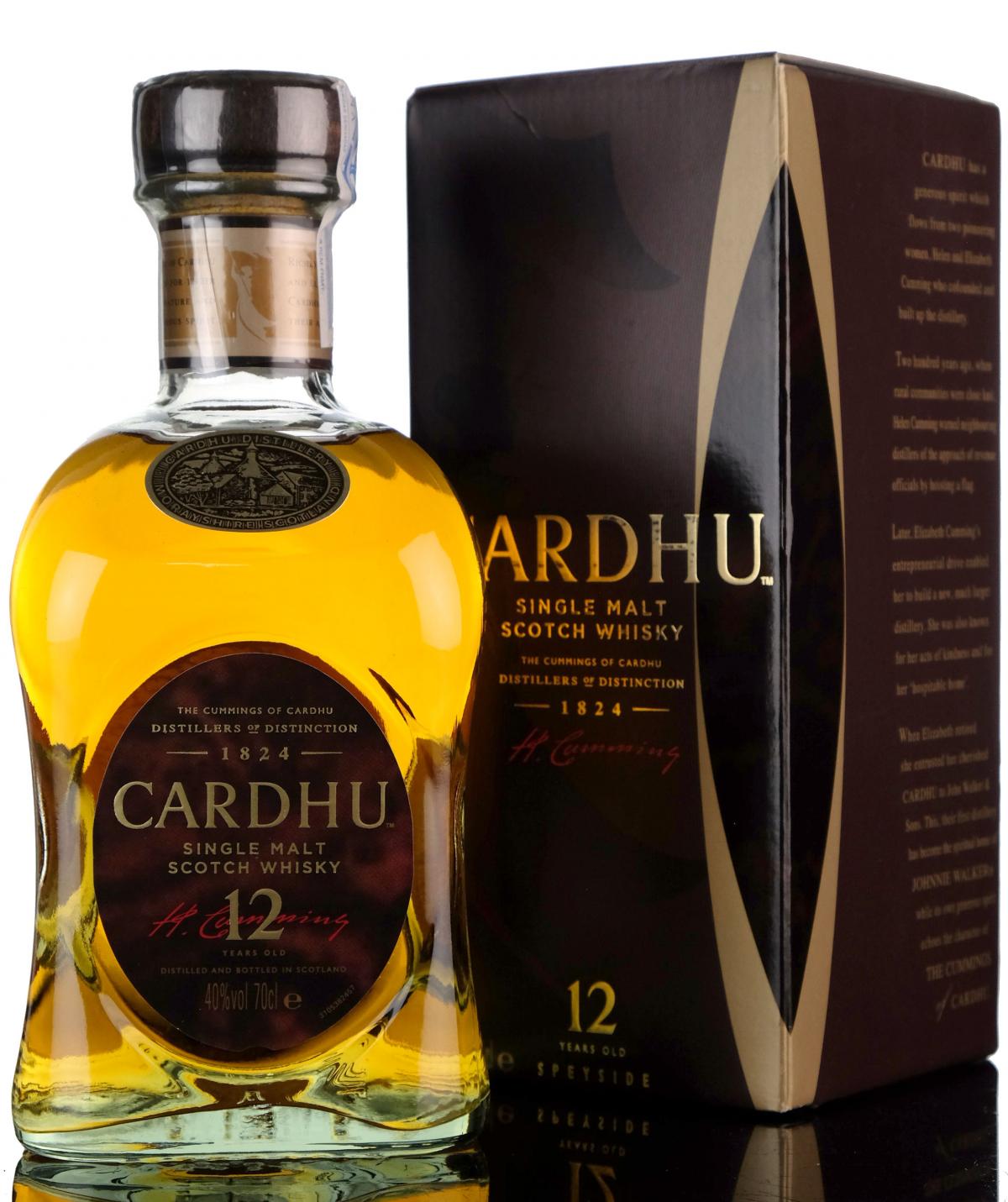 Cardhu 12 Year Old