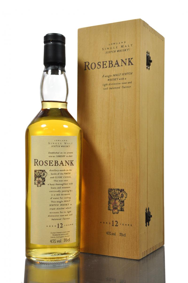 Rosebank 12 Year Old - Flora & Fauna - Wooden Box Series