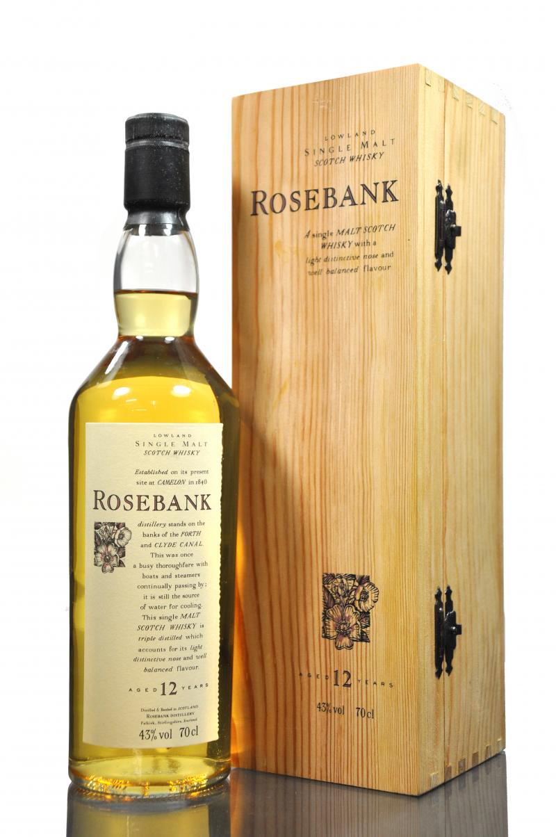 Rosebank 12 Year Old - Flora & Fauna - Wooden Box Series