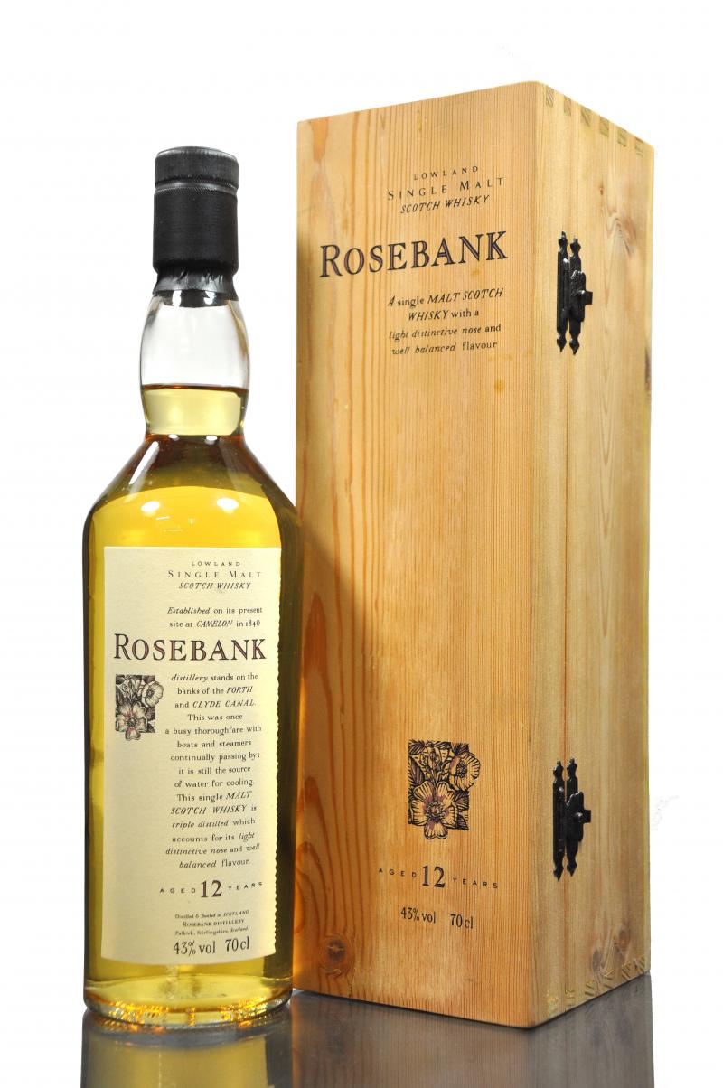 Rosebank 12 Year Old - Flora & Fauna - Wooden Box Series