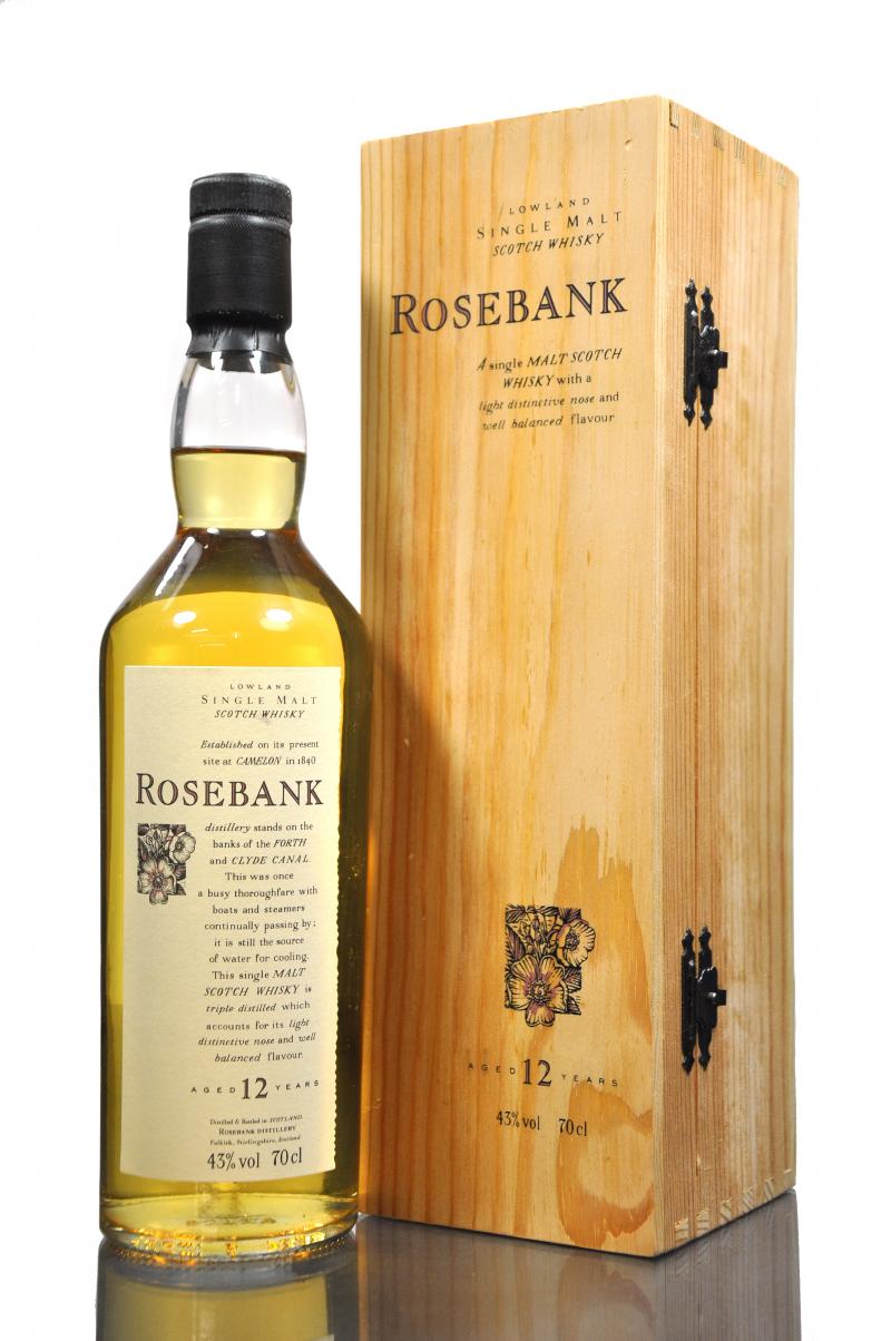 Rosebank 12 Year Old - Flora & Fauna - Wooden Box Series