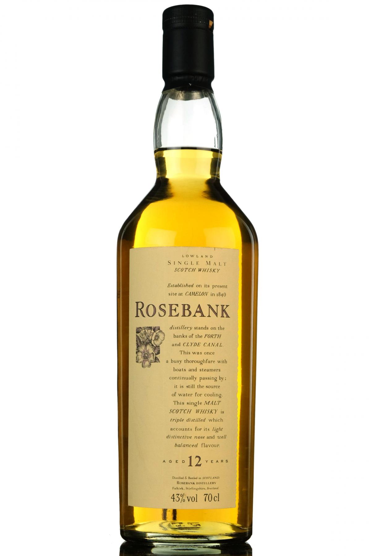 Rosebank 12 Year Old - Flora & Fauna