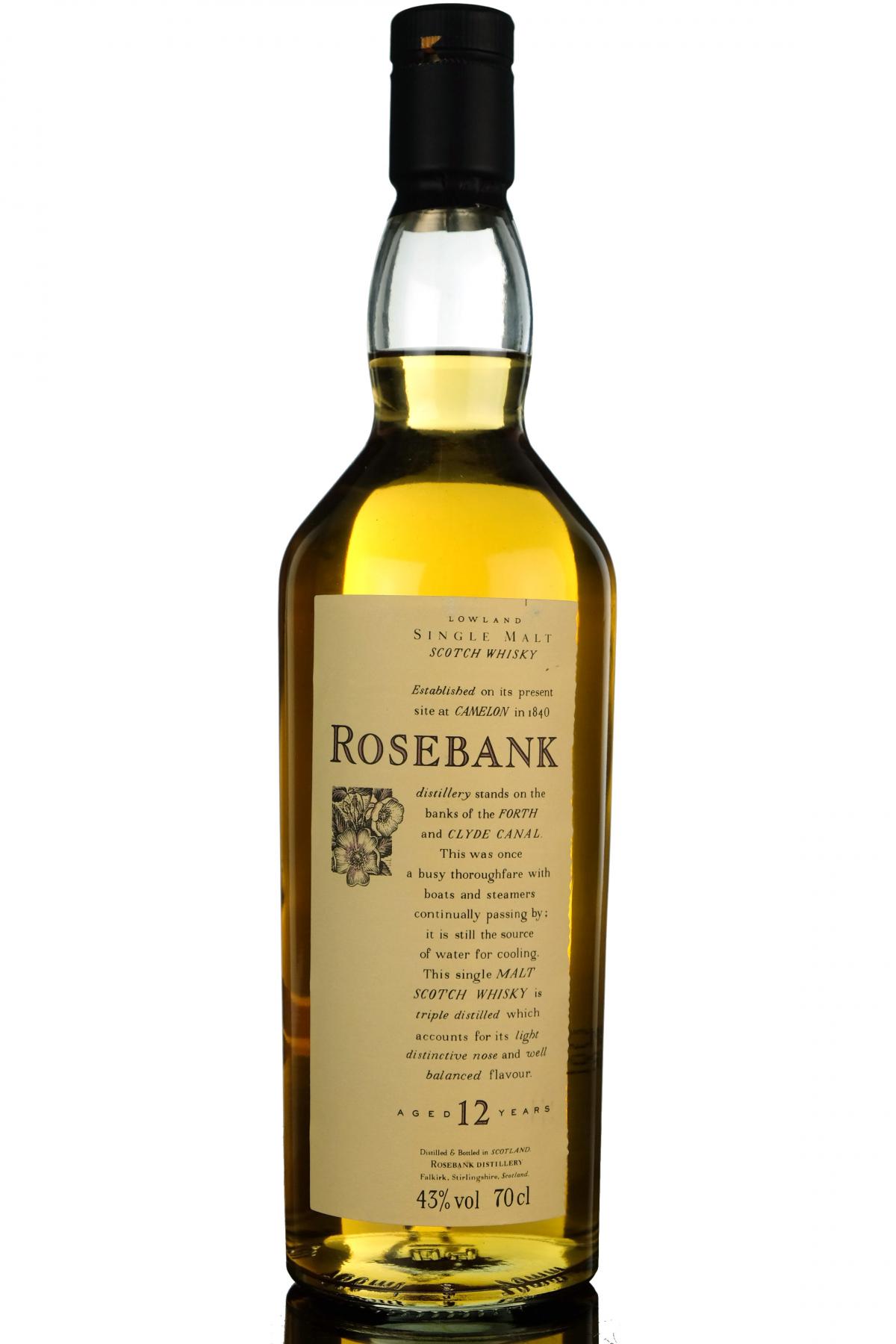 Rosebank 12 Year Old - Flora & Fauna