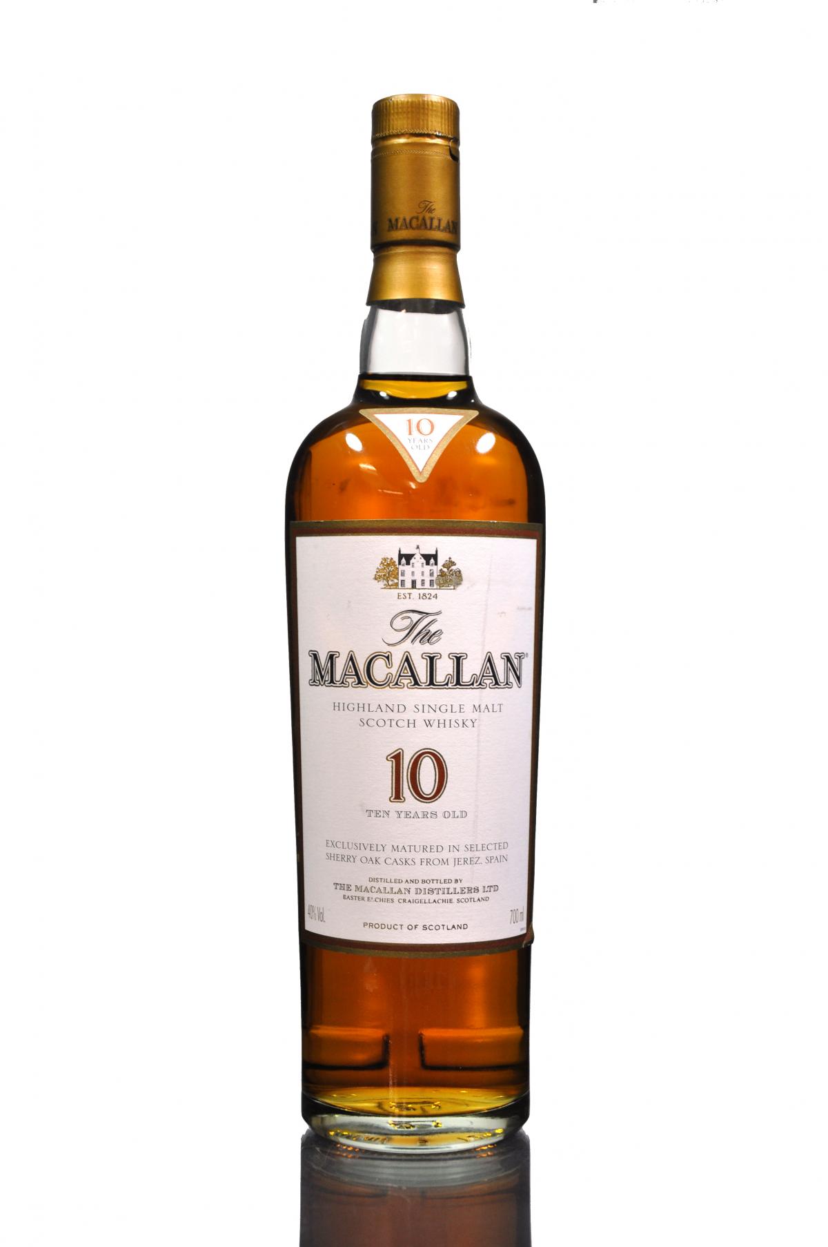 Macallan 10 Year Old