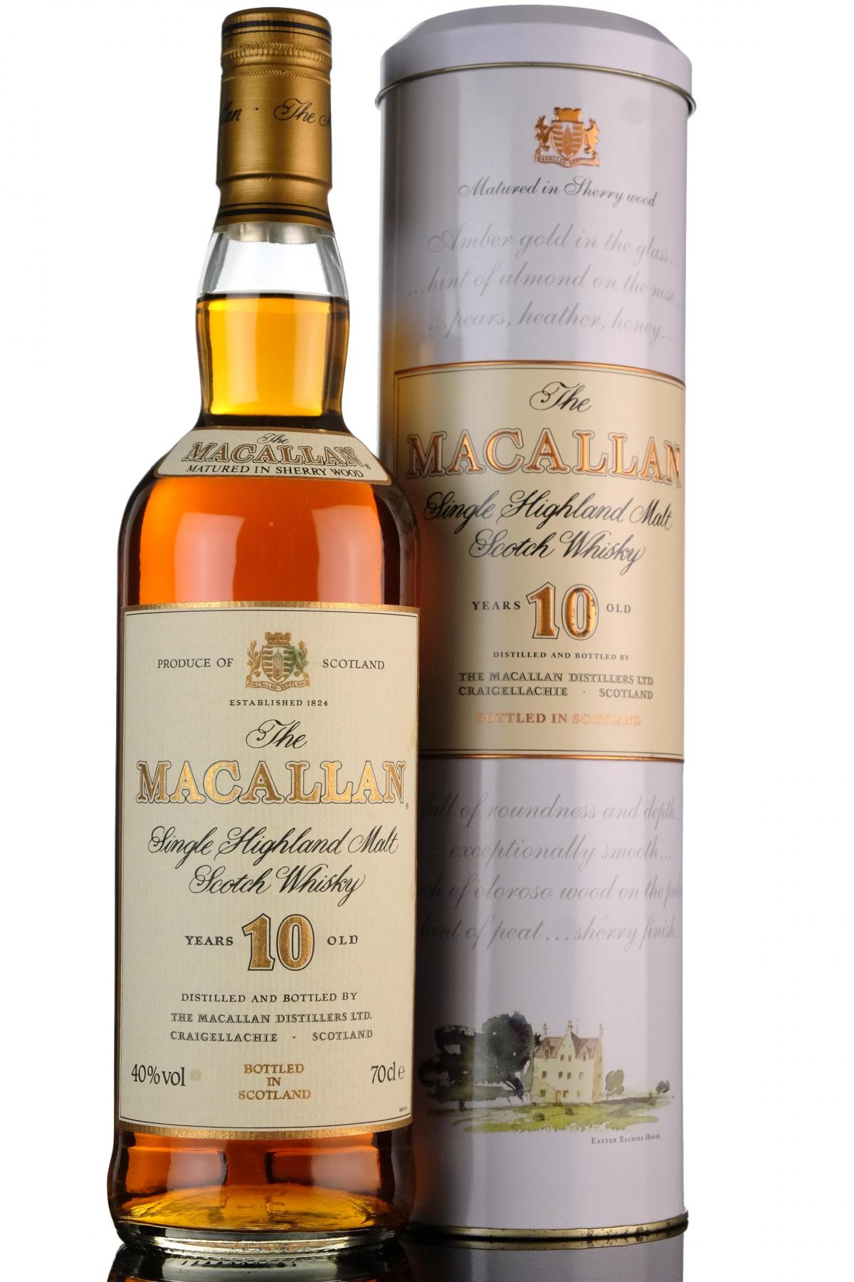 Macallan 10 Year Old