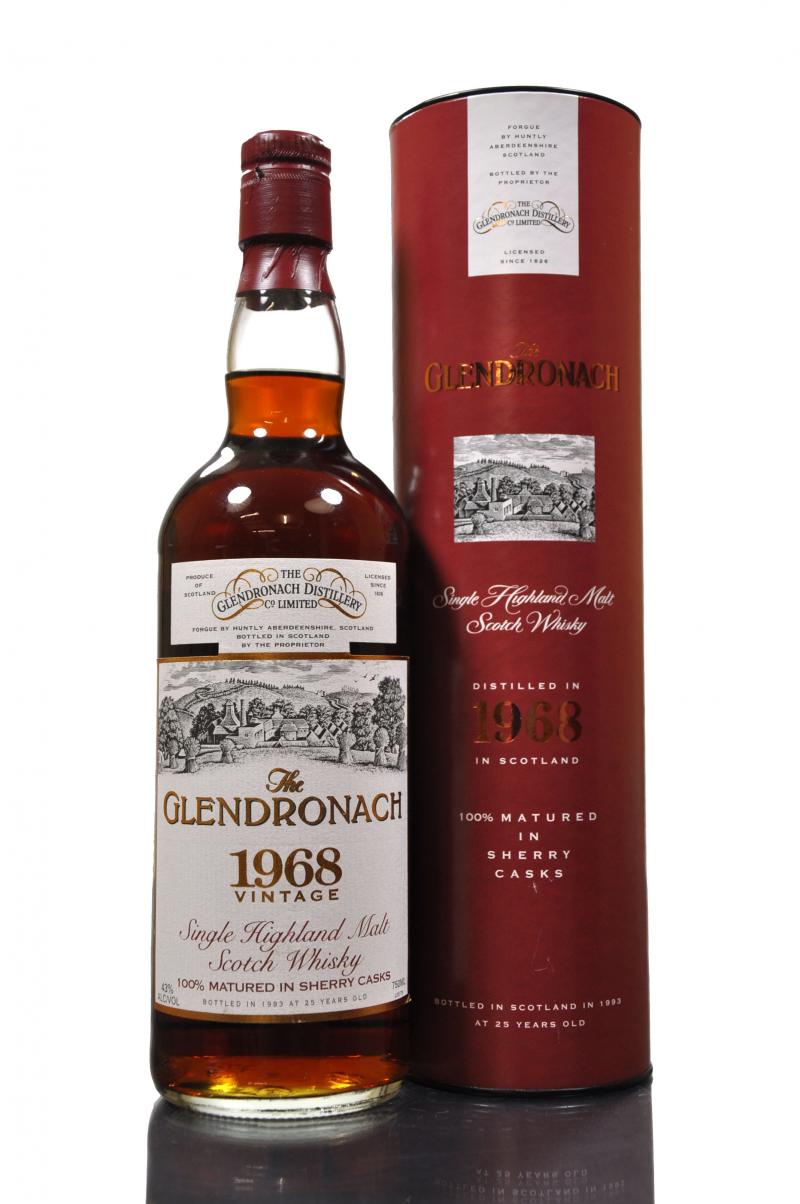 Glendronach 1968-1993 - 25 Year Old