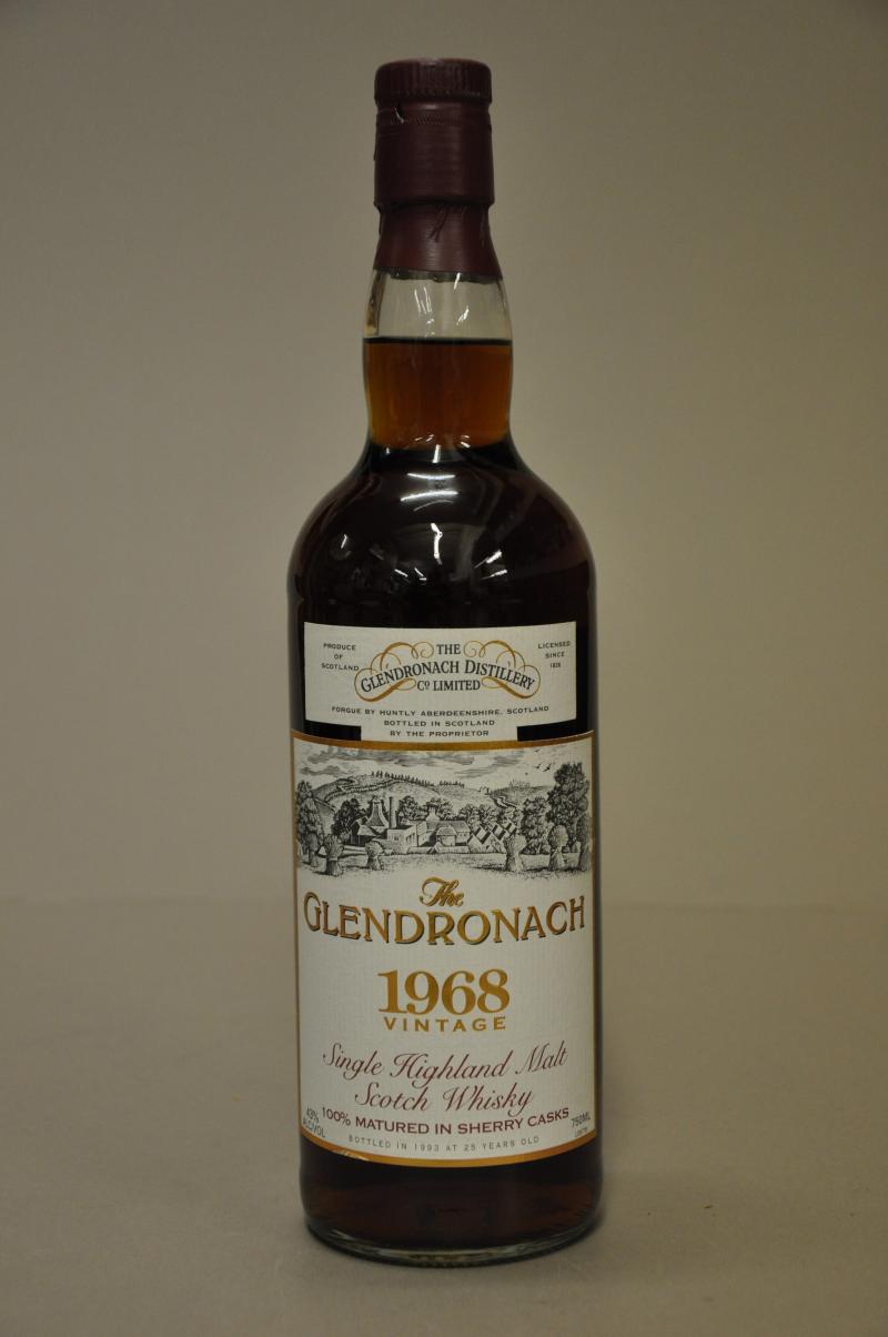 Glendronach 1968-1993 - 25 Year Old