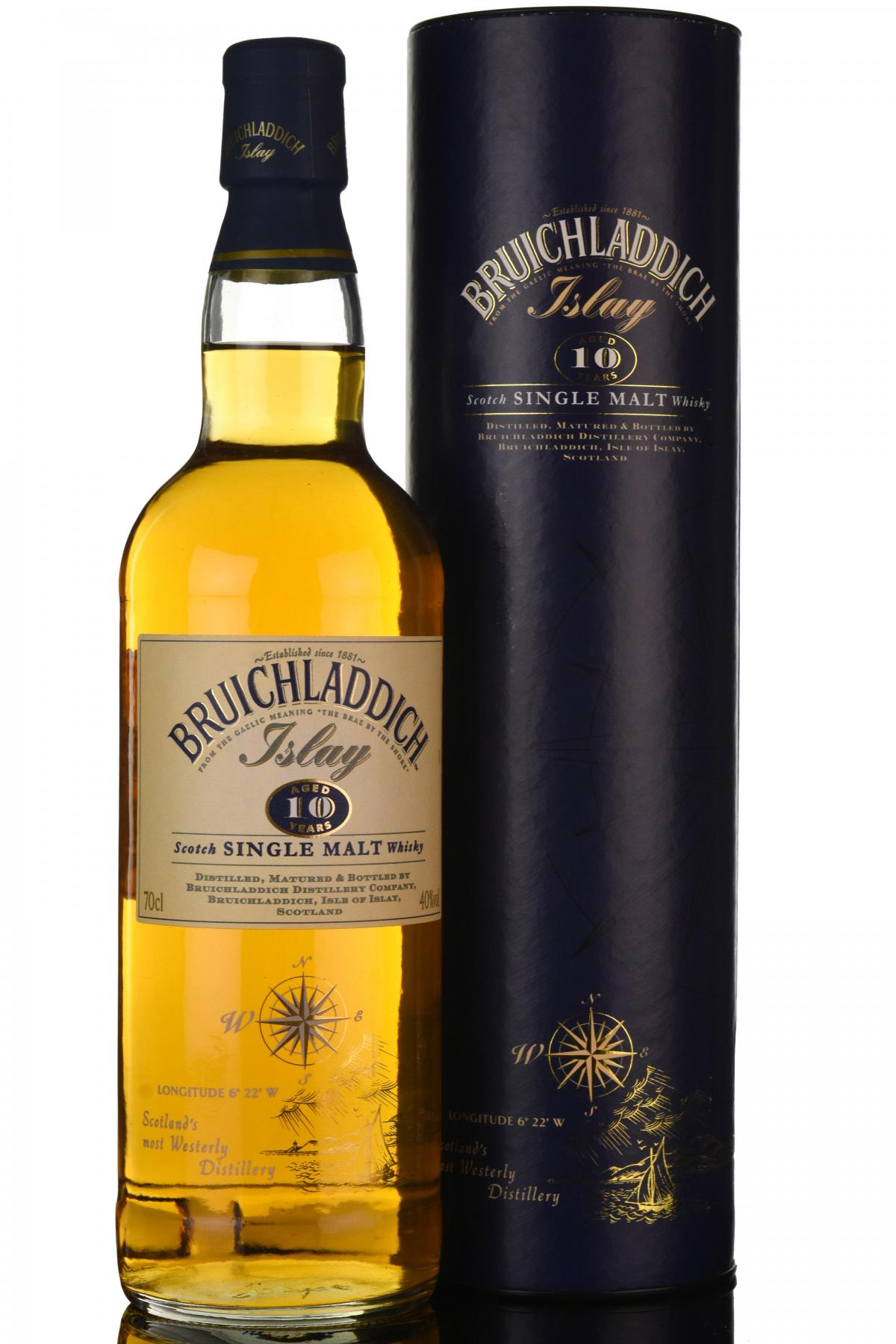 Bruichladdich 10 Year Old - 1990s