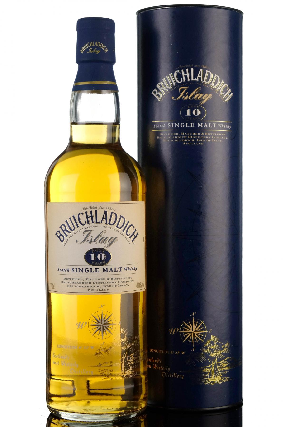 Bruichladdich 10 Year Old - 1990s