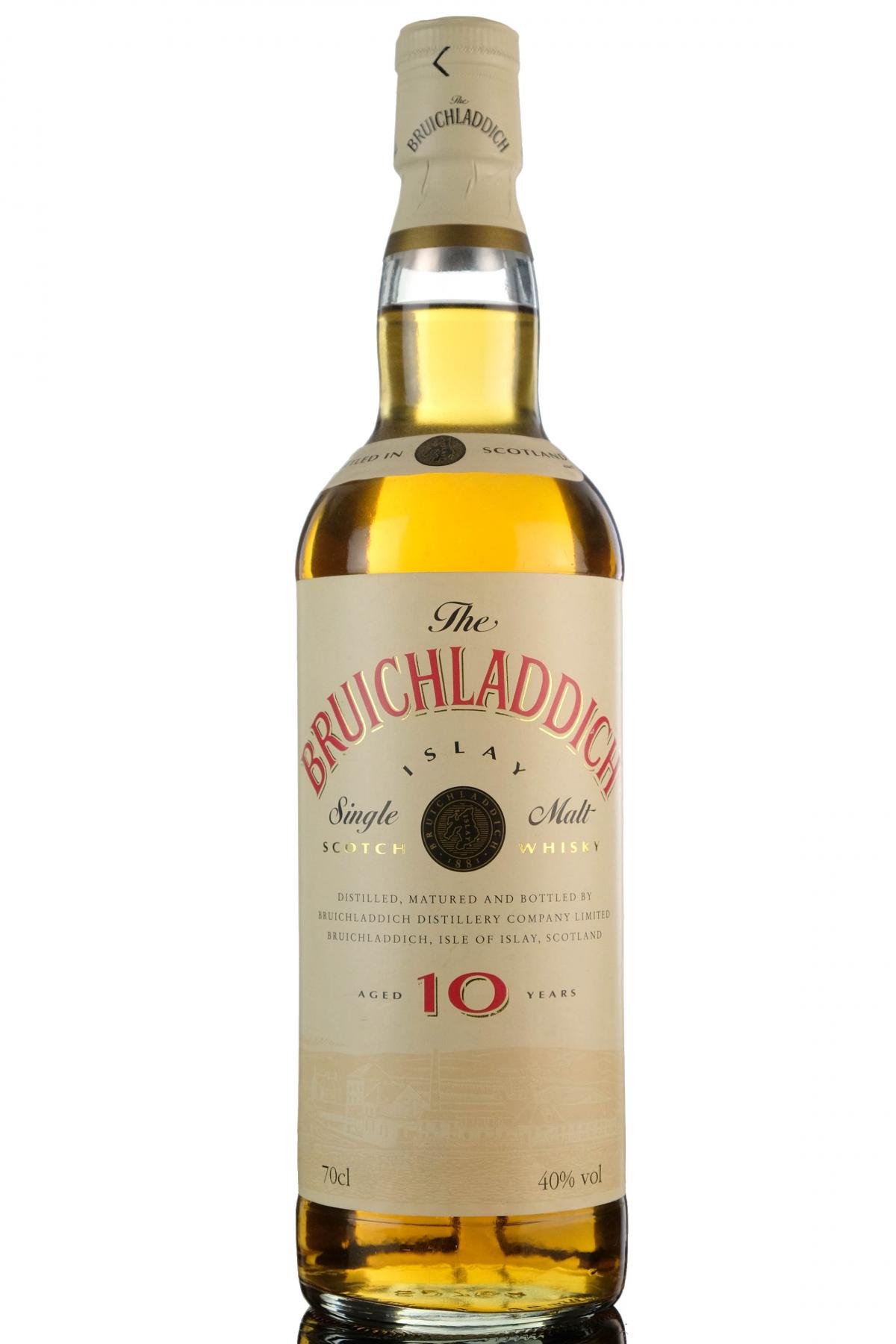 Bruichladdich 10 Year Old - 1990s