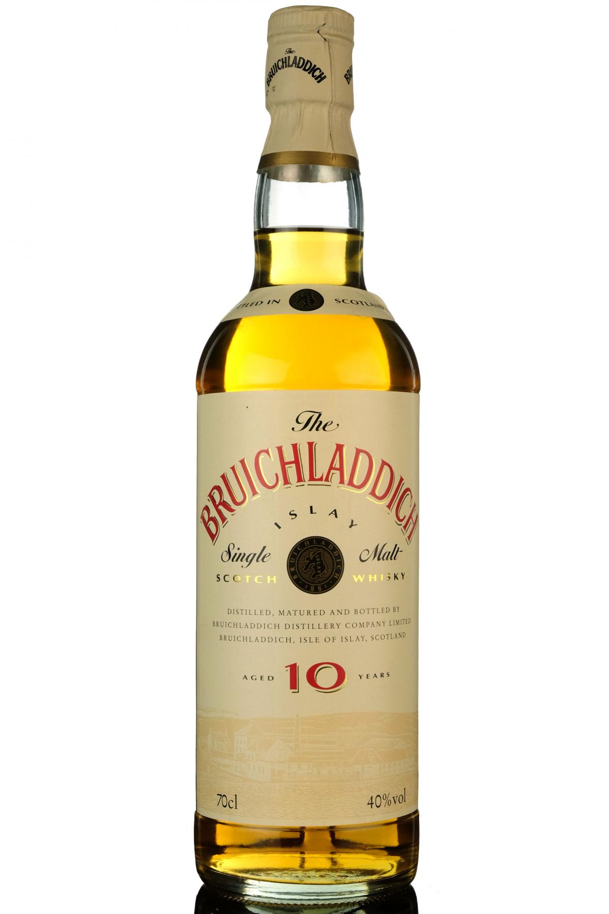 Bruichladdich 10 Year Old - 1990s