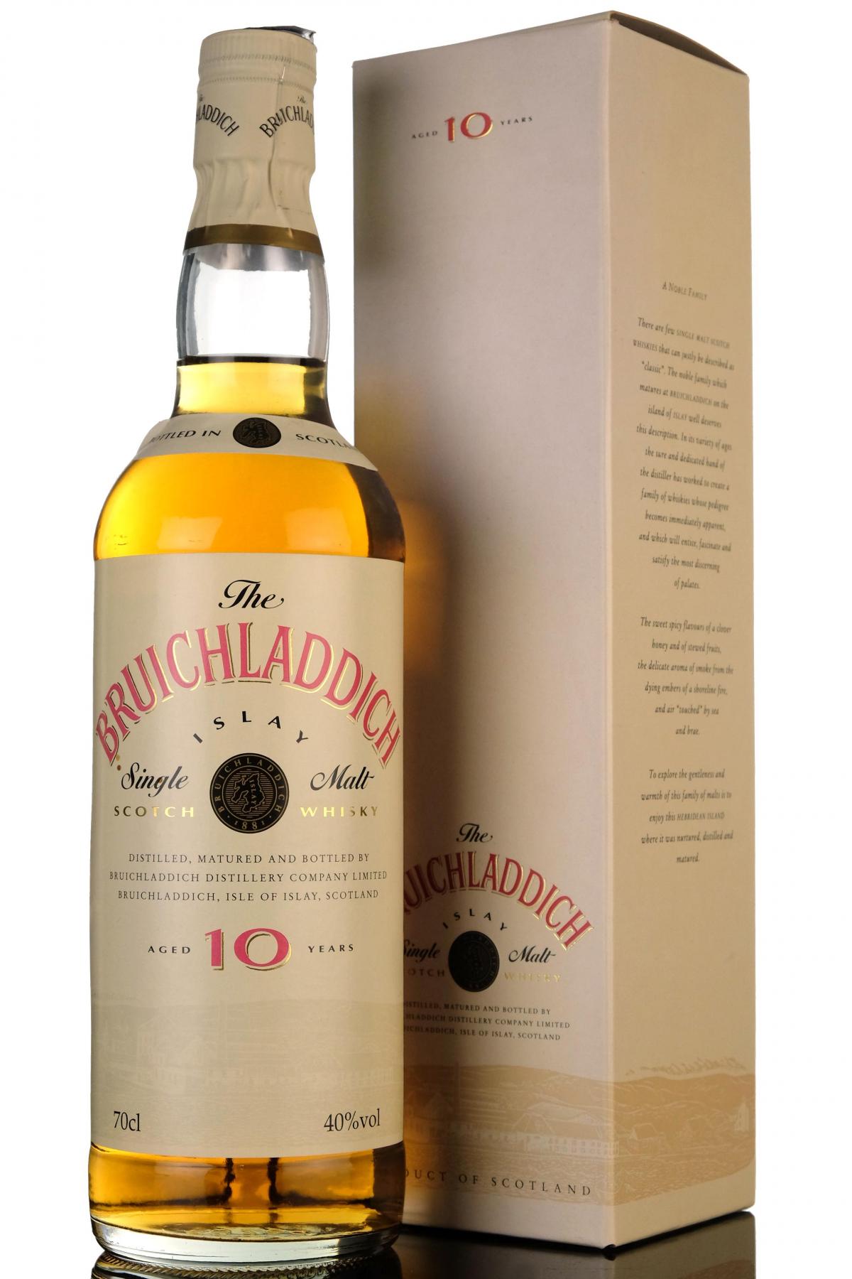 Bruichladdich 10 Year Old - 1990s