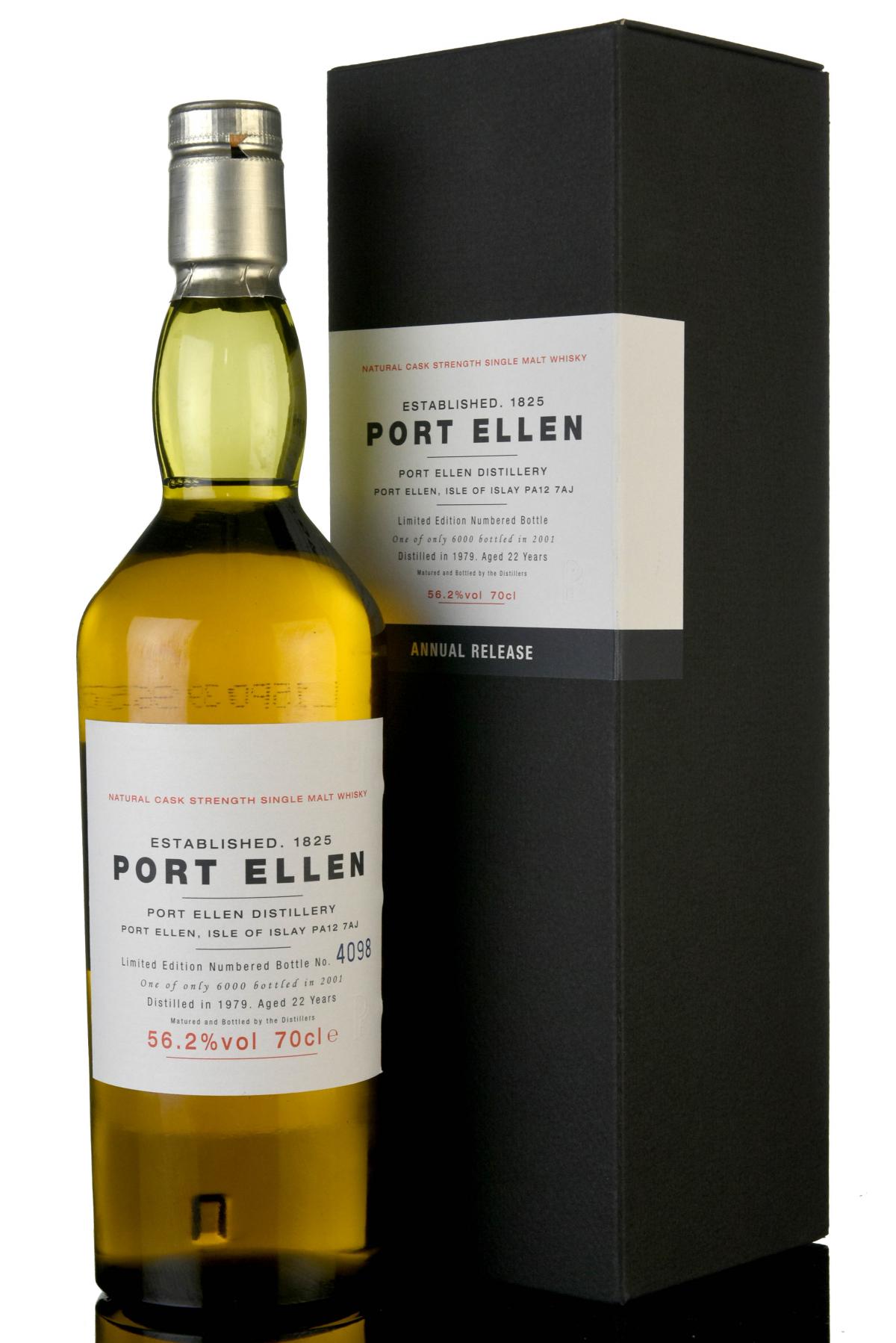 Port Ellen 1979-2001 - 22 Year Old - 1st Release