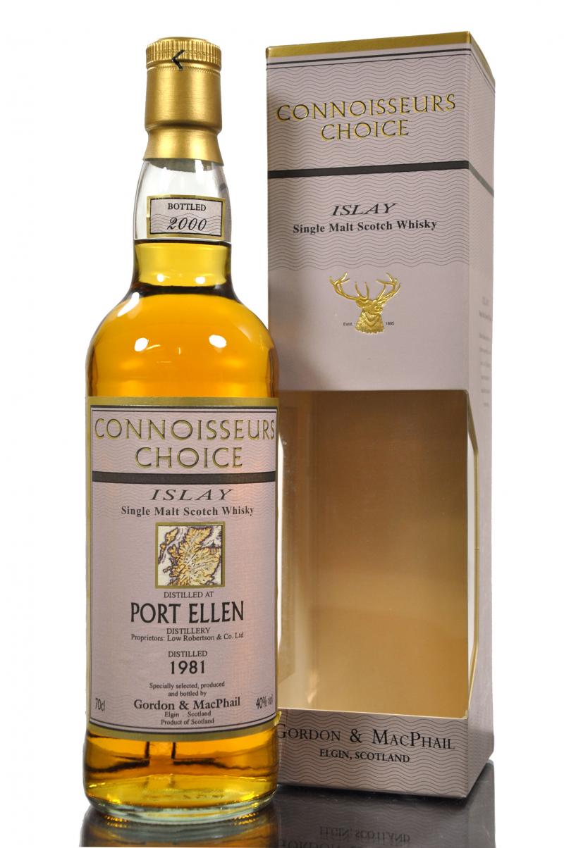 Port Ellen 1981-2000 - Connoisseurs Choice