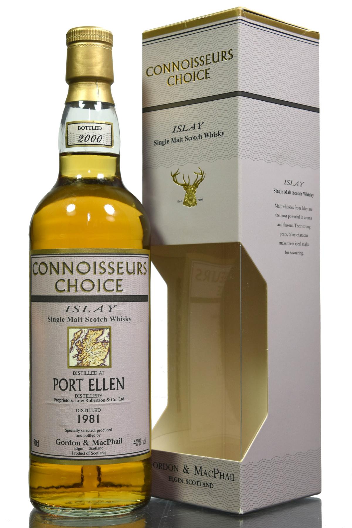 Port Ellen 1981-2000 - Connoisseurs Choice