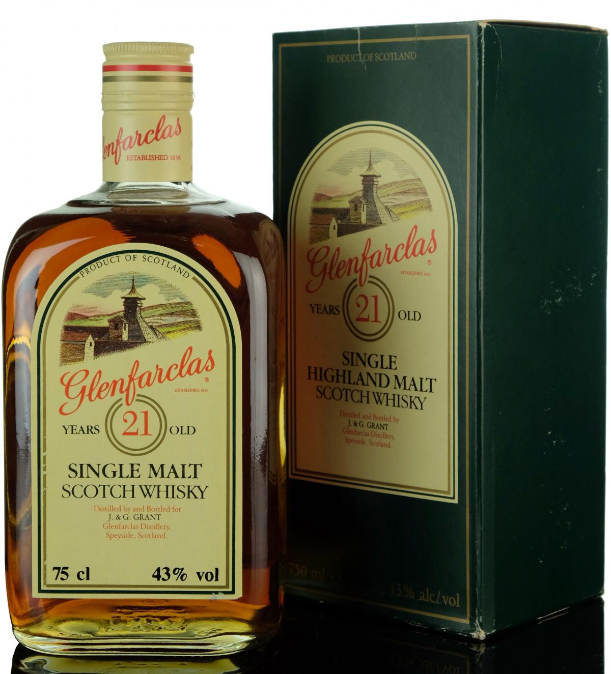 Glenfarclas 21 Year Old - 1980s